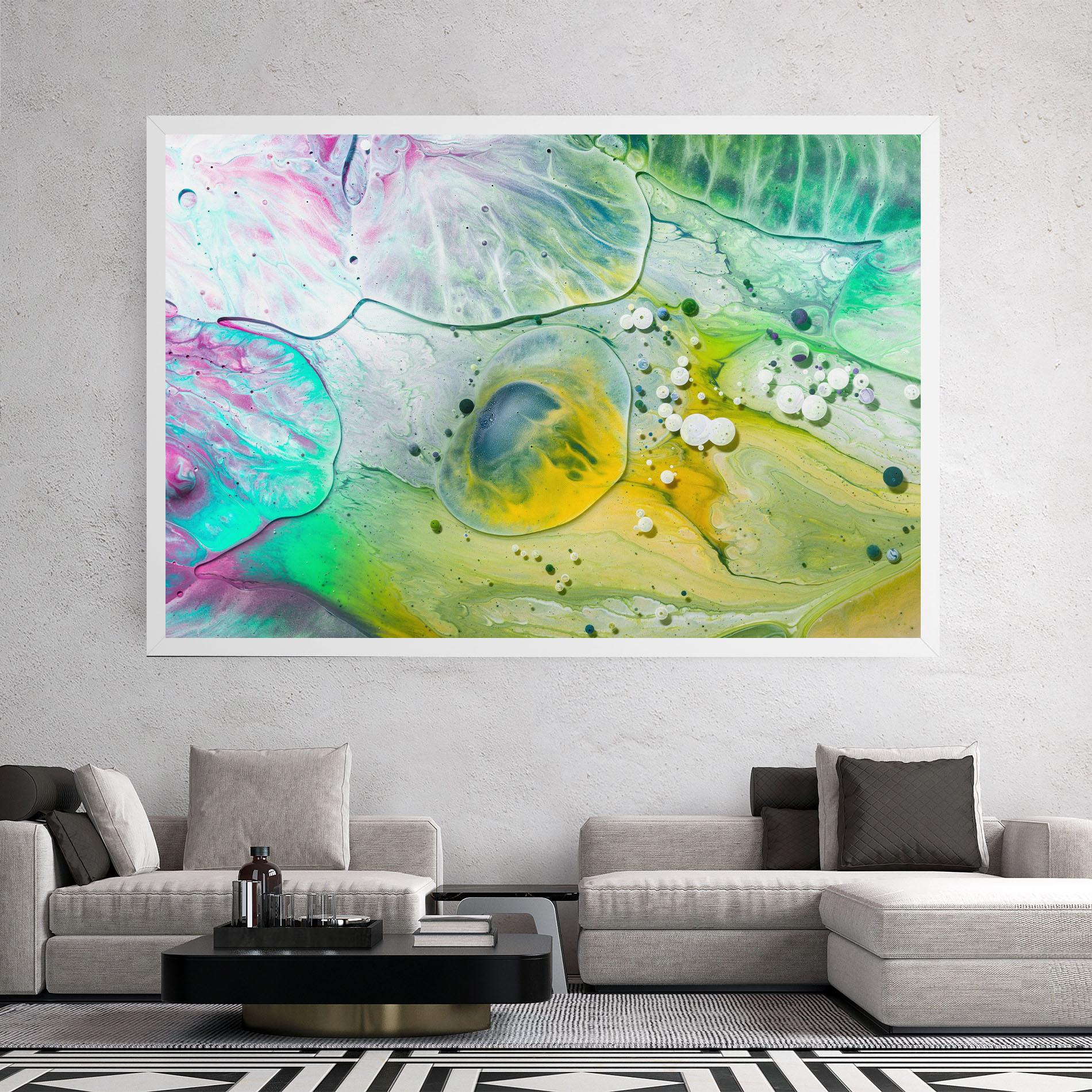 Tablou Canvas Mix Color Ink mockup 2