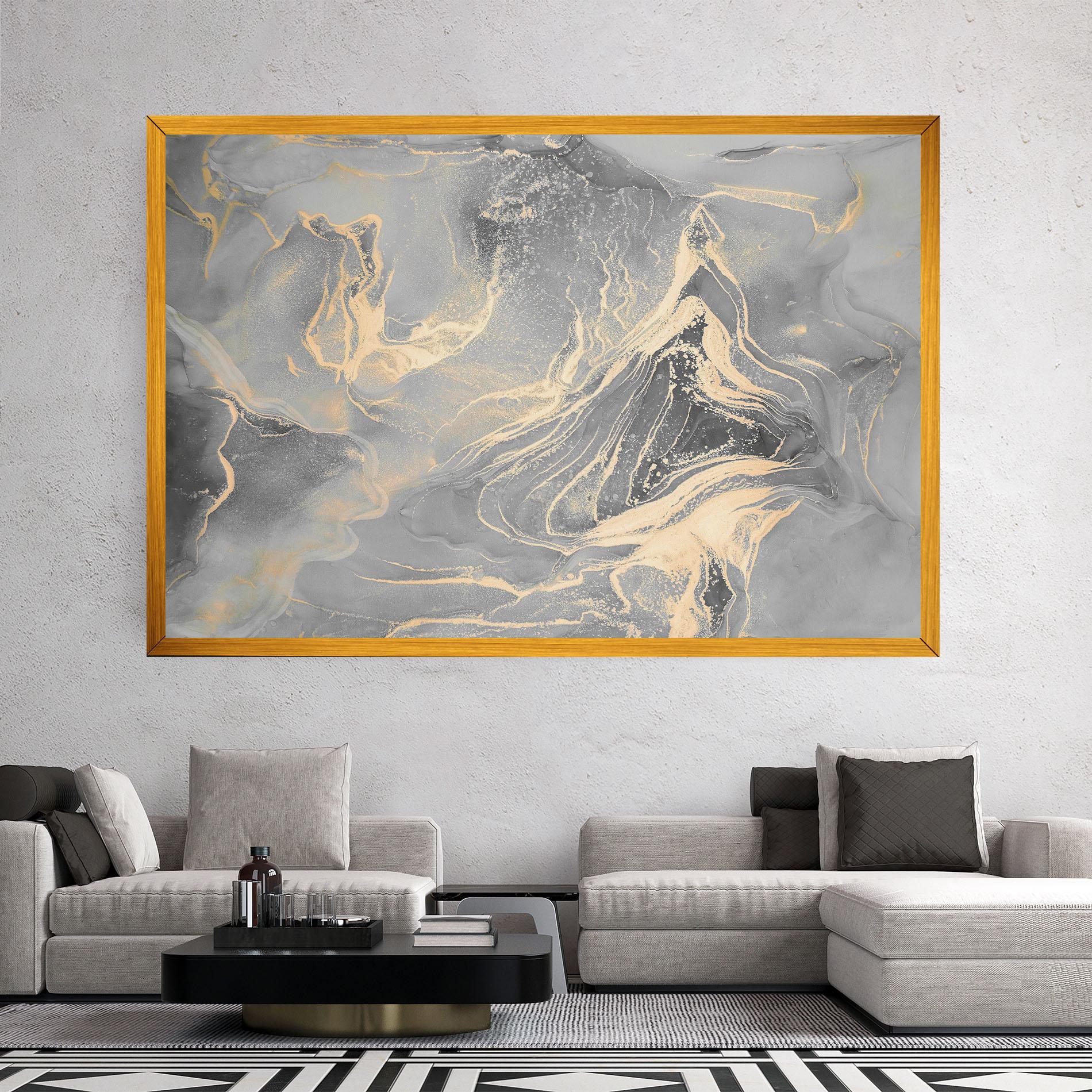 Tablou Canvas Abstract Illusion mockup 2