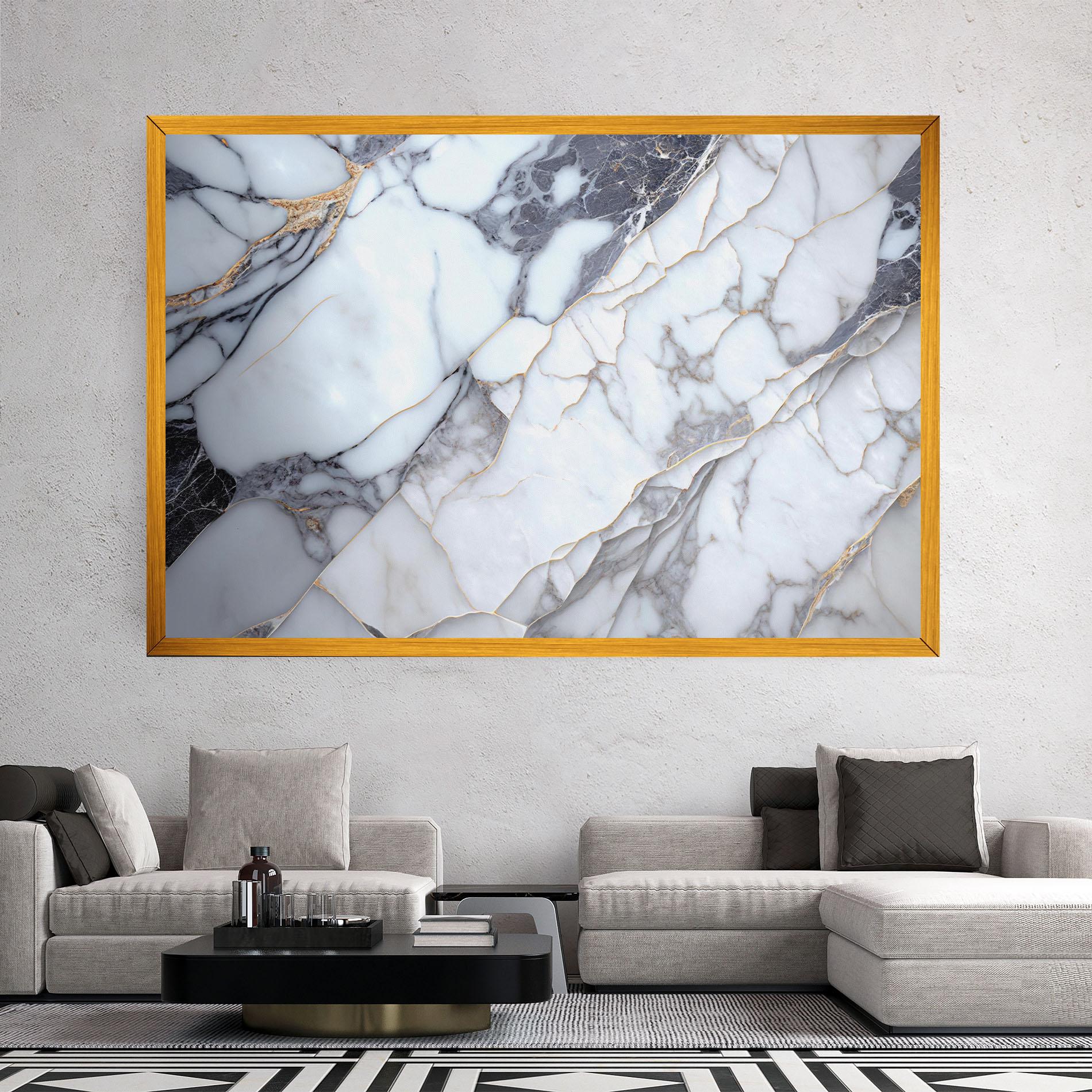 Tablou Canvas Marble Glass mockup 2