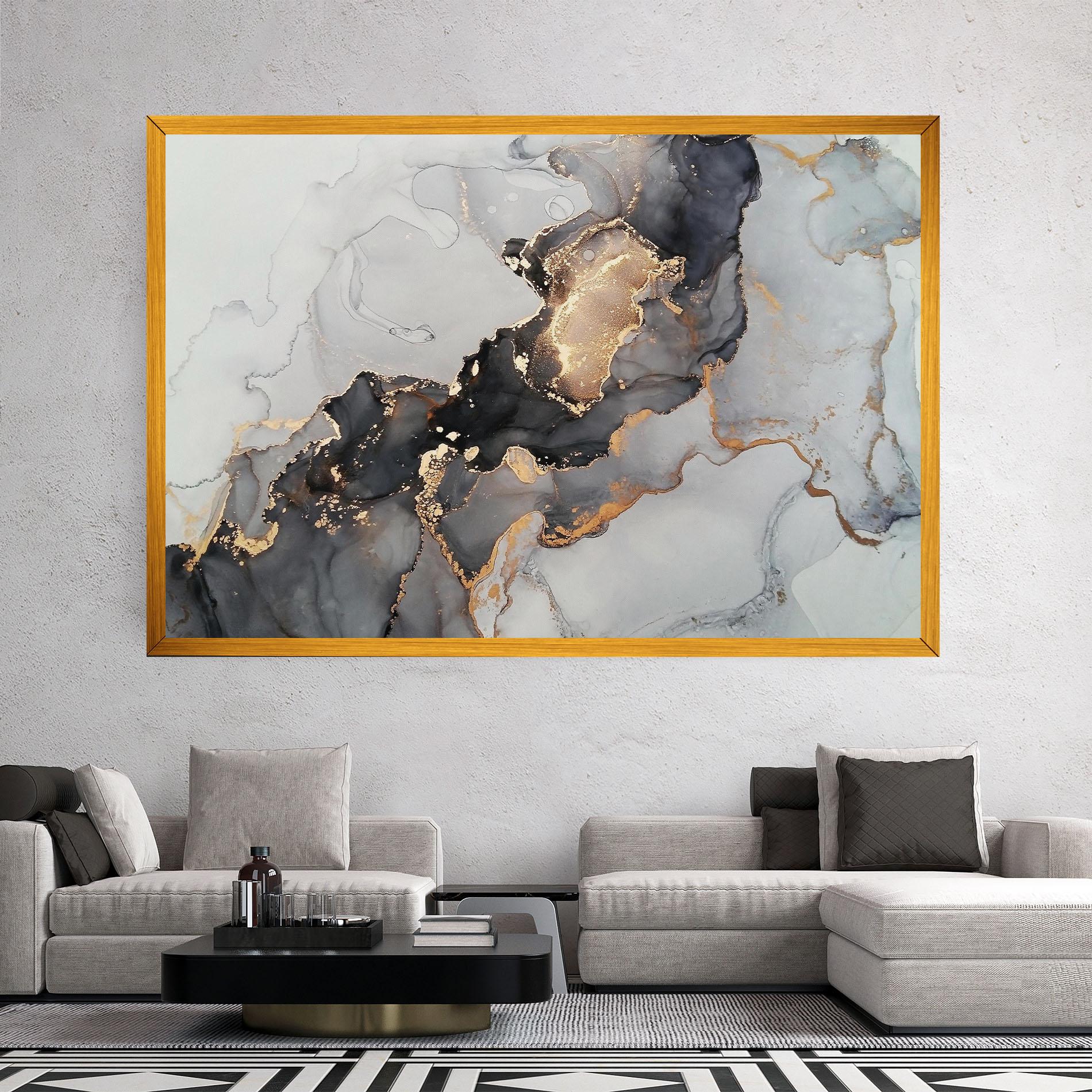 Tablou Canvas Marble Shades mockup 2