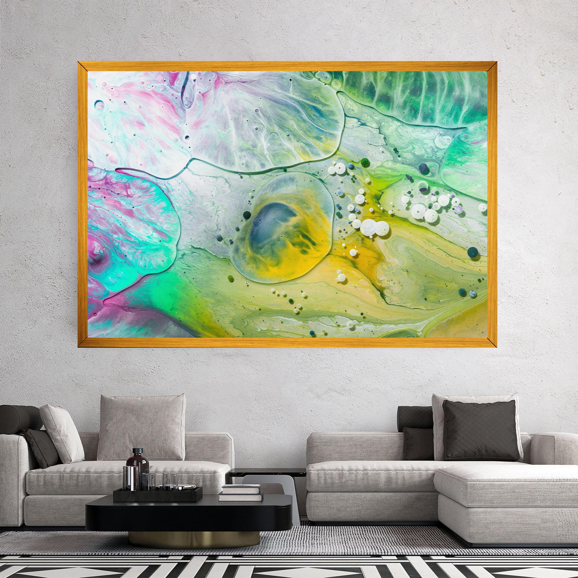 Tablou Canvas Mix Color Ink mockup 2