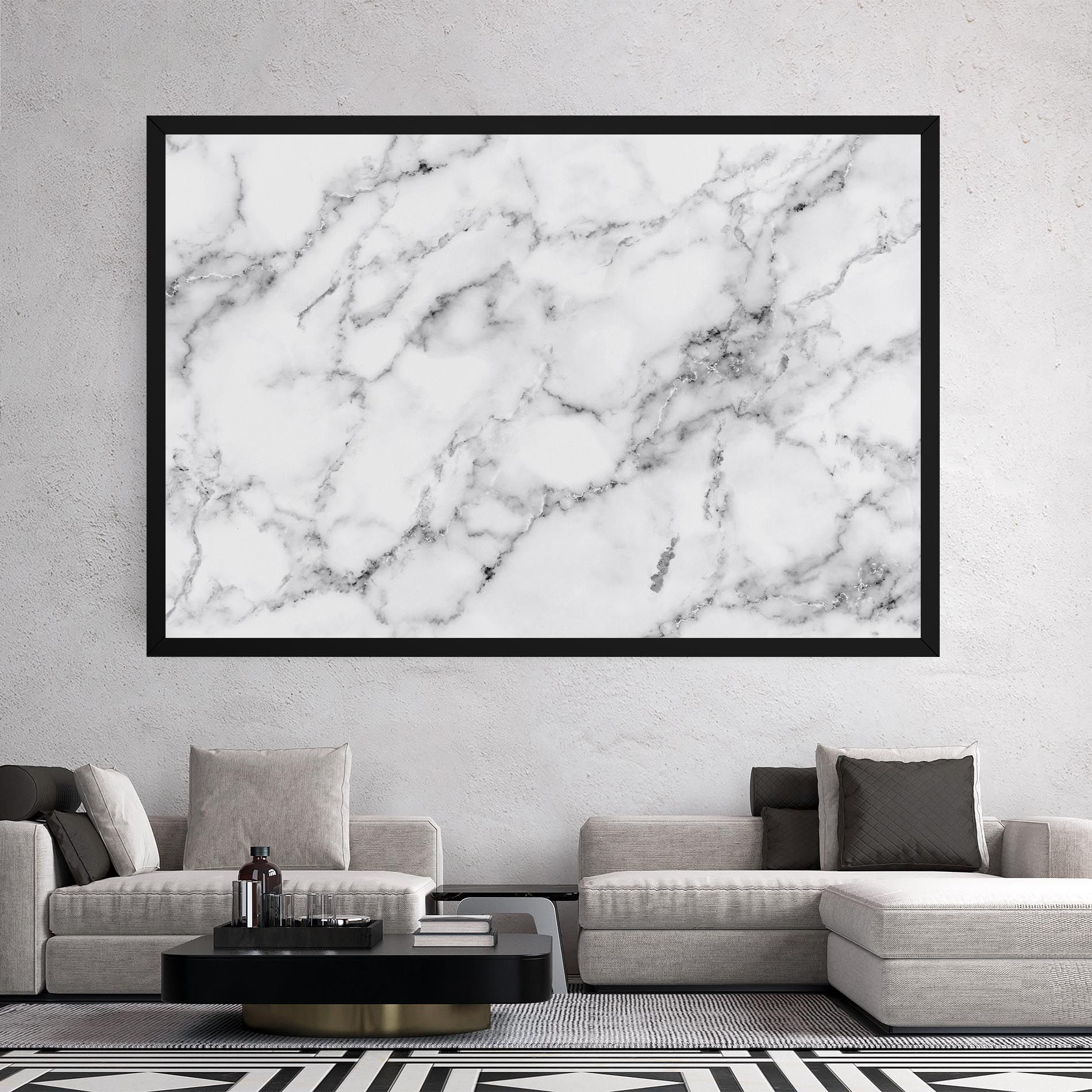 Basic White Marble mockup 2