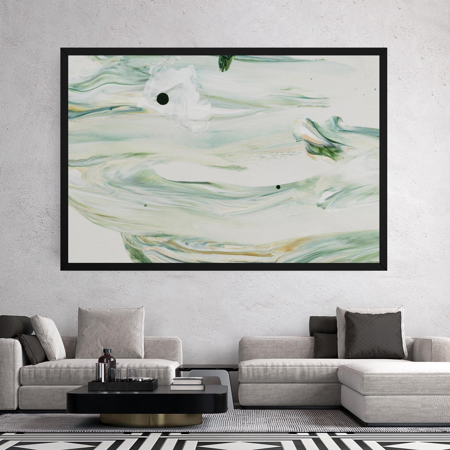 Light Green Painting mockup 2