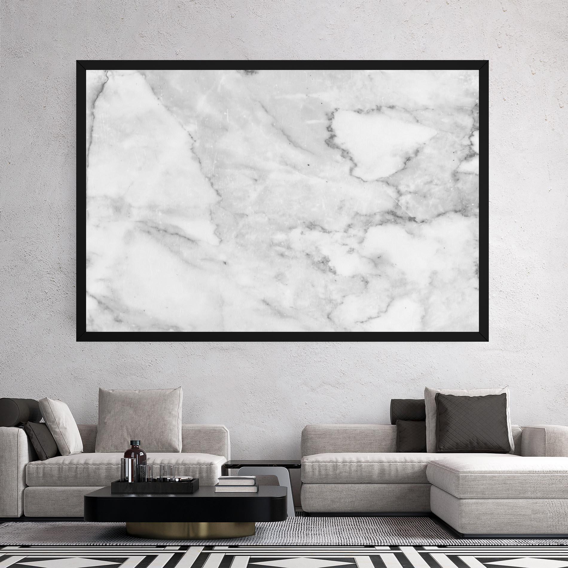 Tablou Canvas Marble Light Grey mockup 2