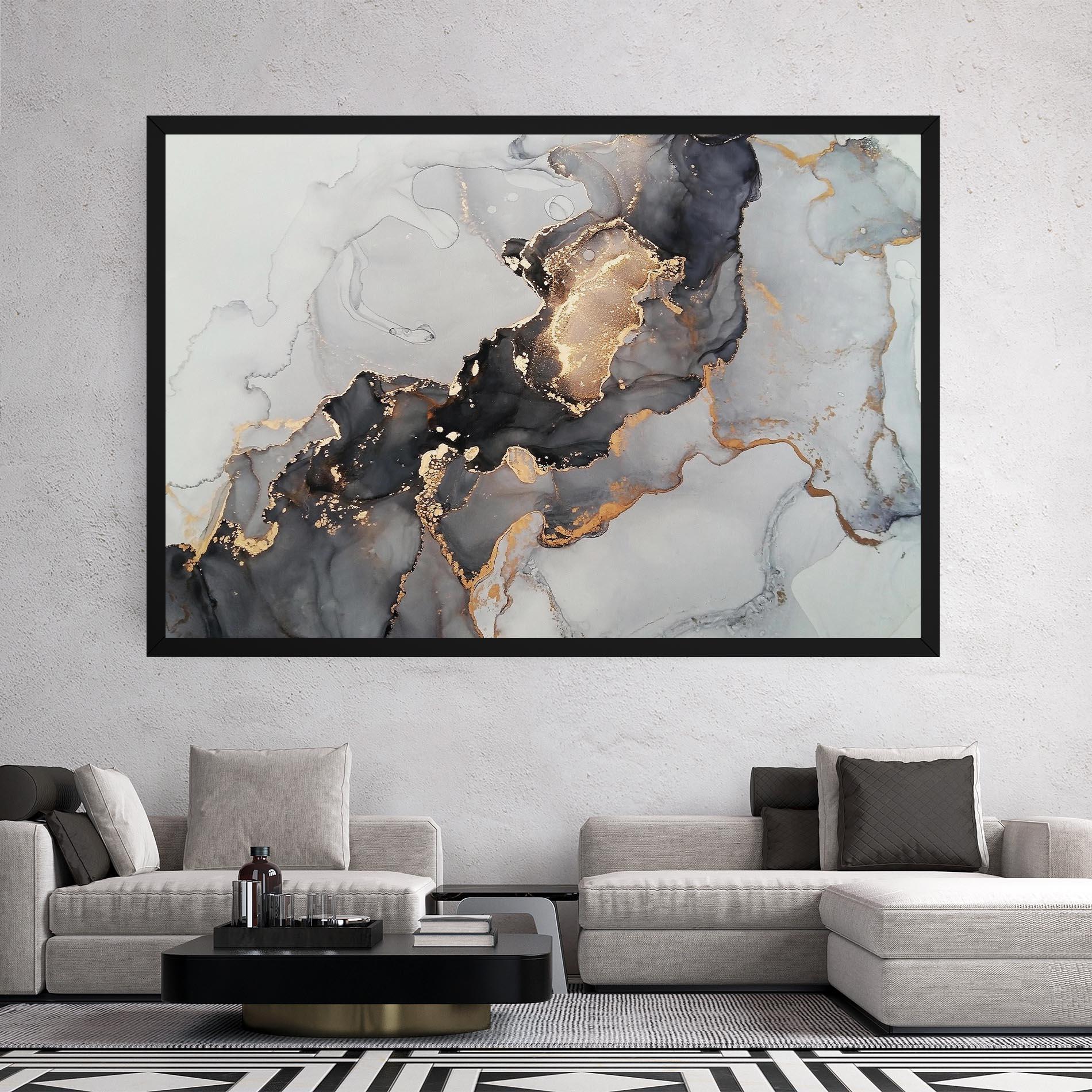 Tablou Canvas Marble Shades mockup 2