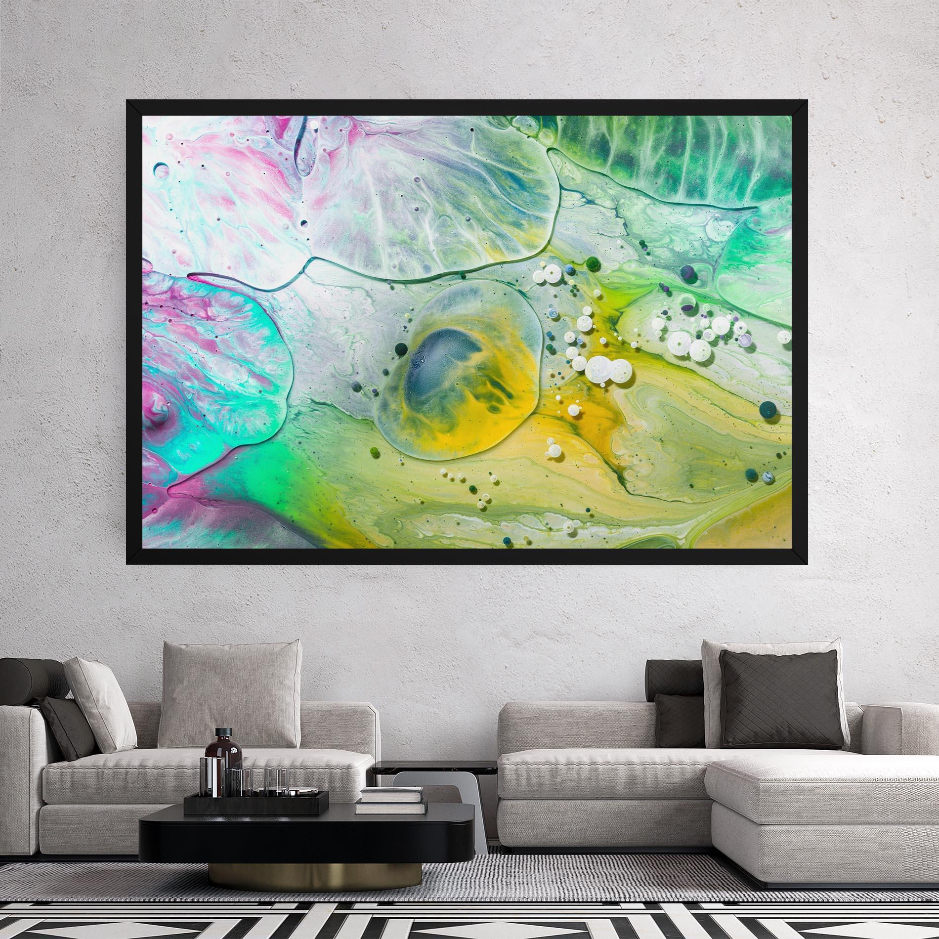 Tablou Canvas Mix Color Ink mockup 2