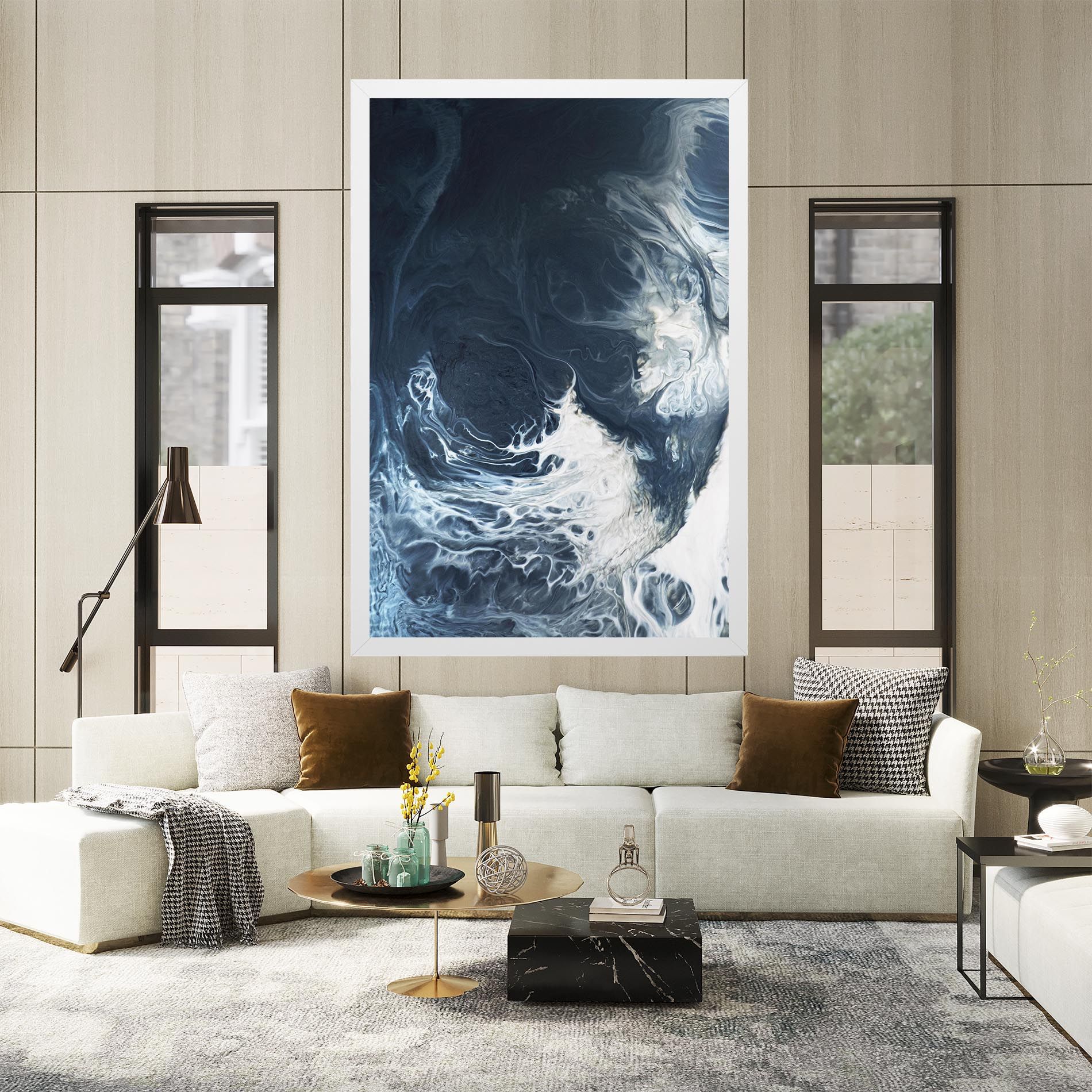 Dark Blue Wave mockup 2