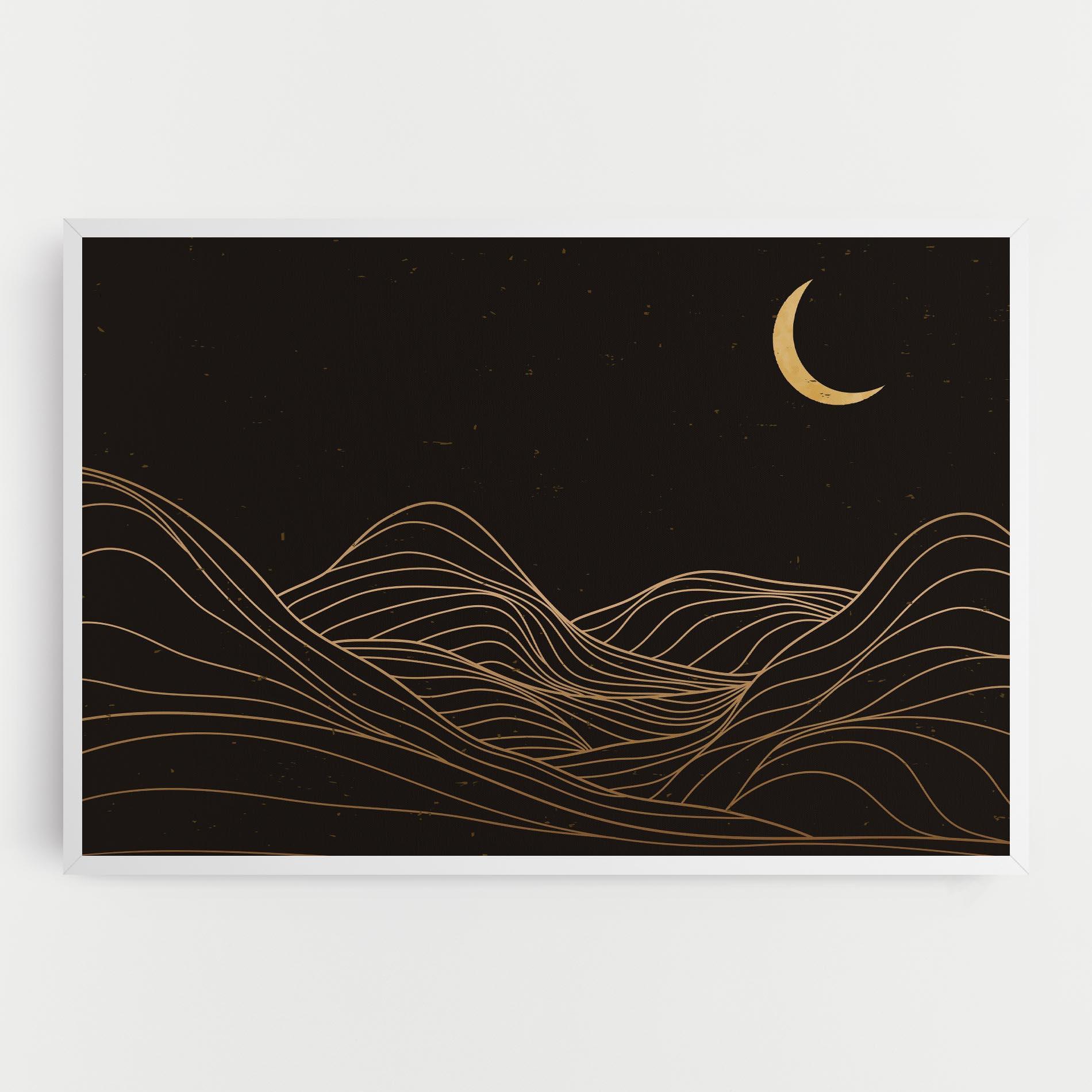 Tablou Canvas Pretty Moon mockup 0