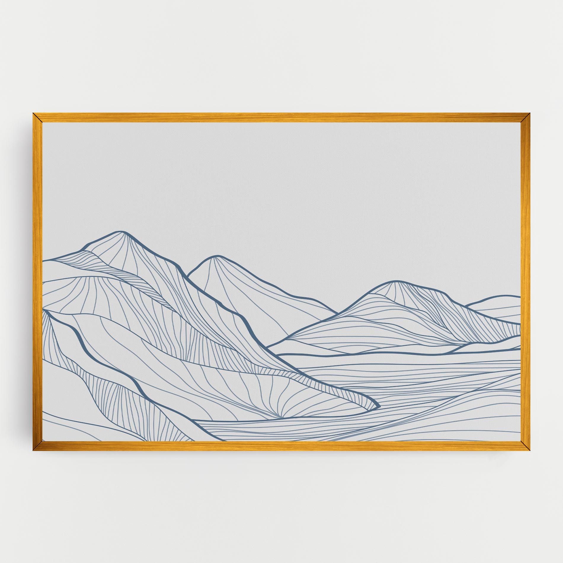 Mountain Blue Line mockup 0