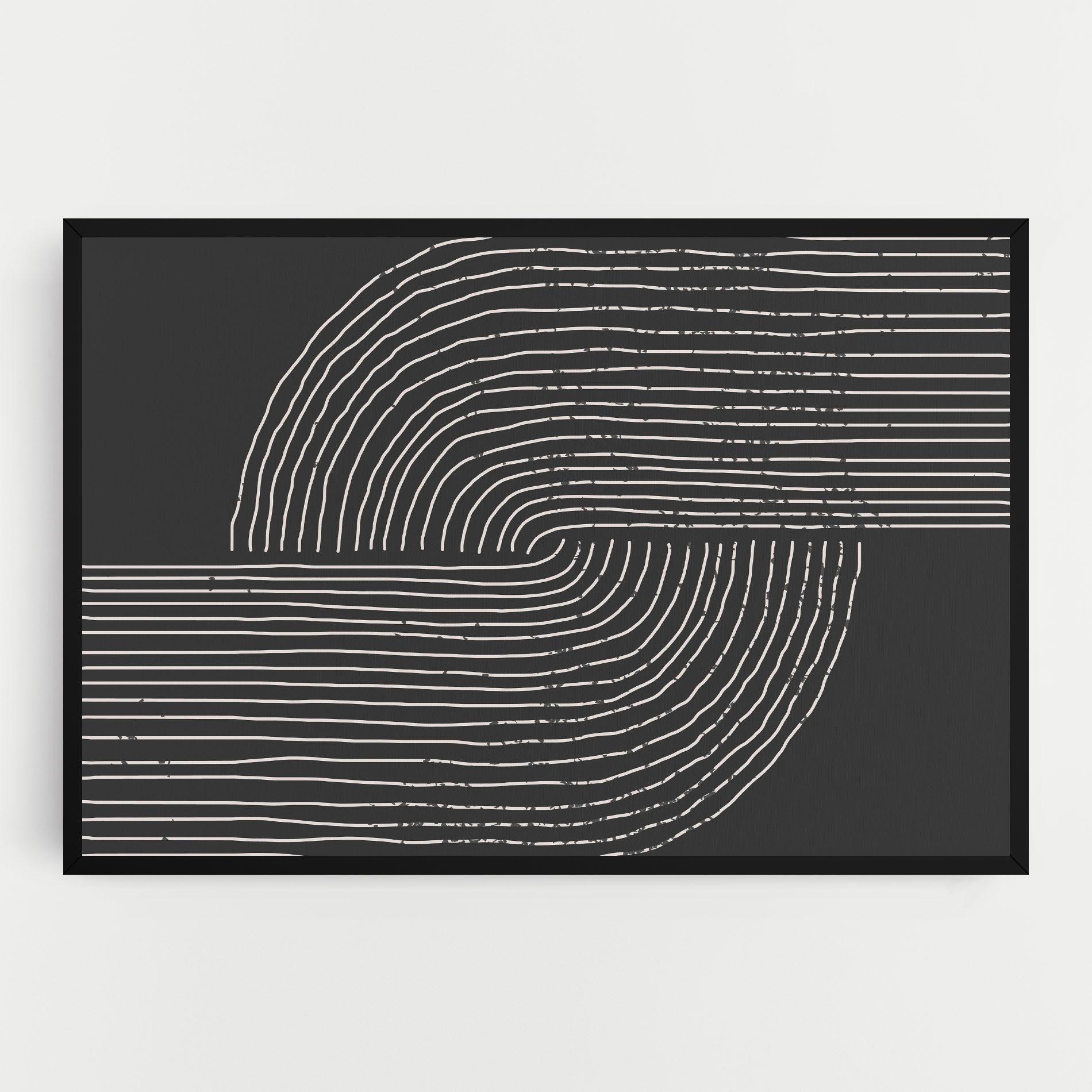 Tablou Canvas Minimalist Circle mockup 0