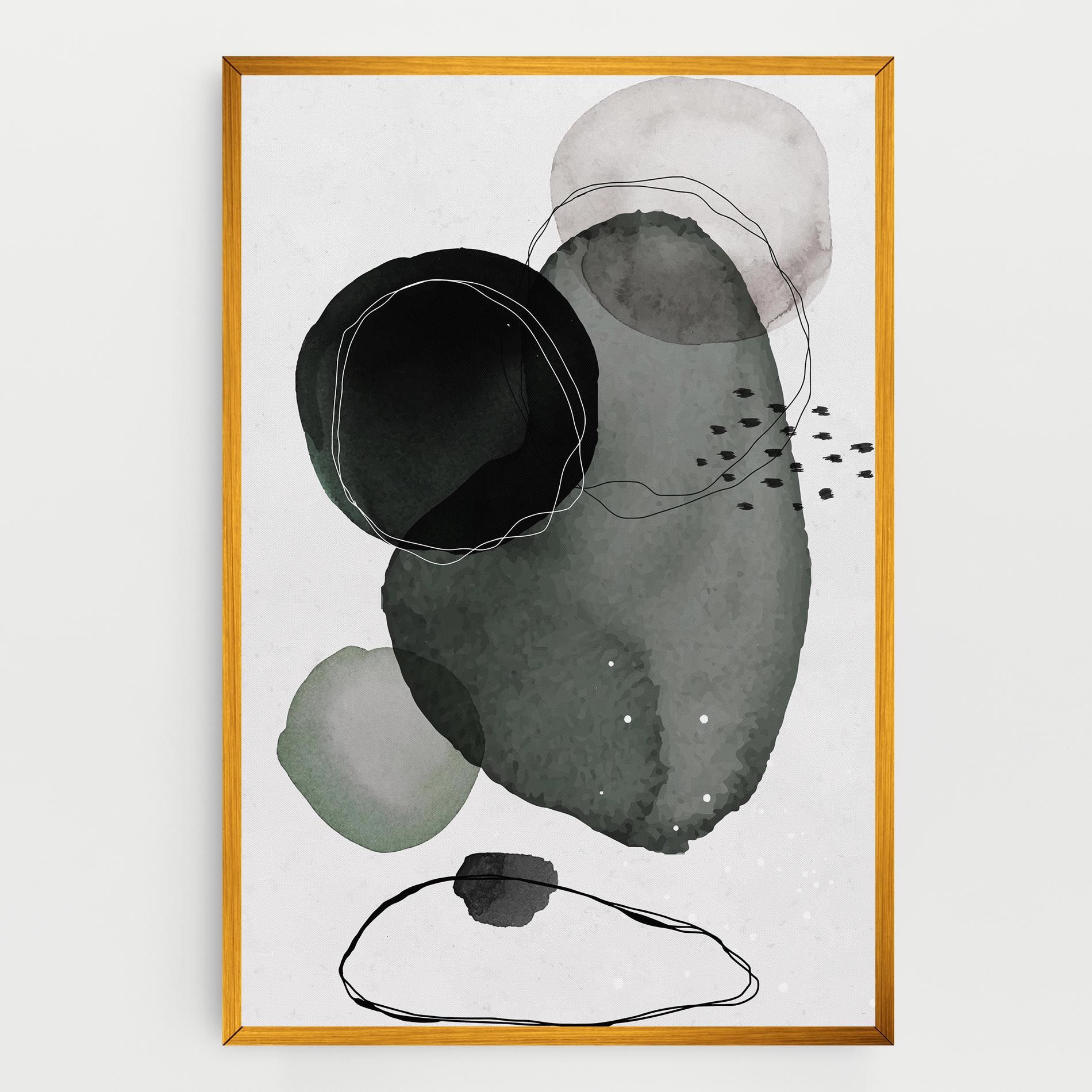 Green Watercolor mockup 0