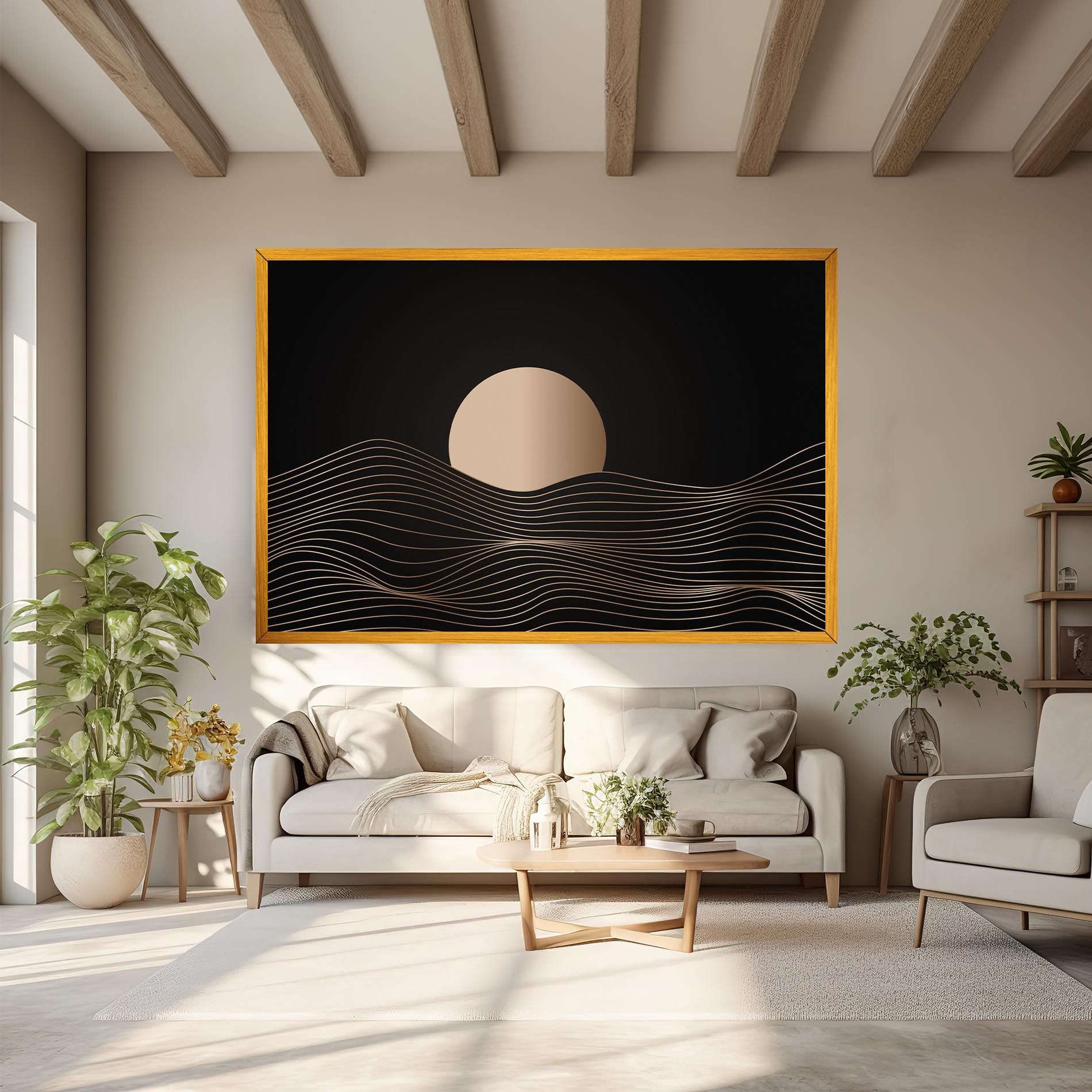 Cream Moon mockup 6