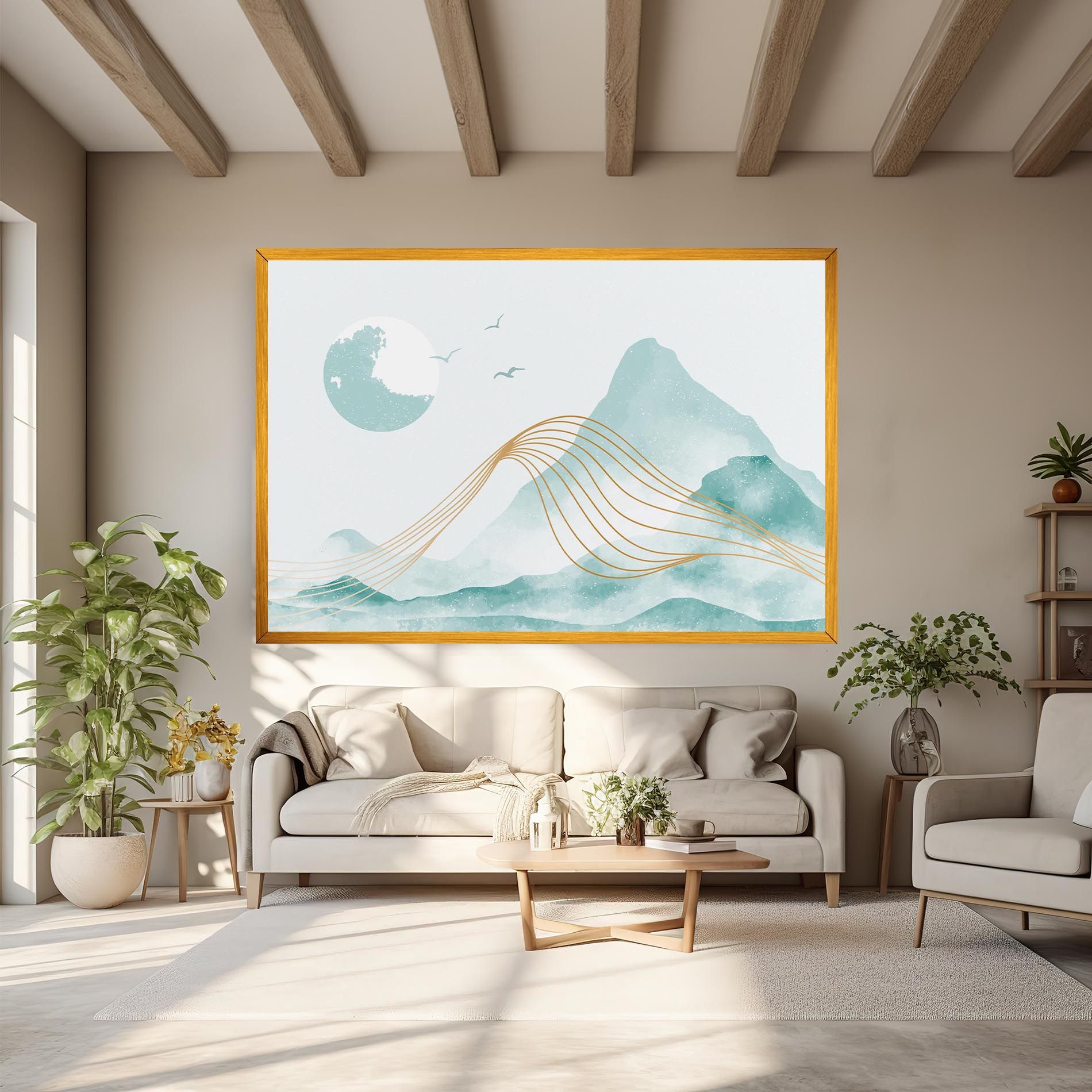 Gold Line Mountain mockup 6