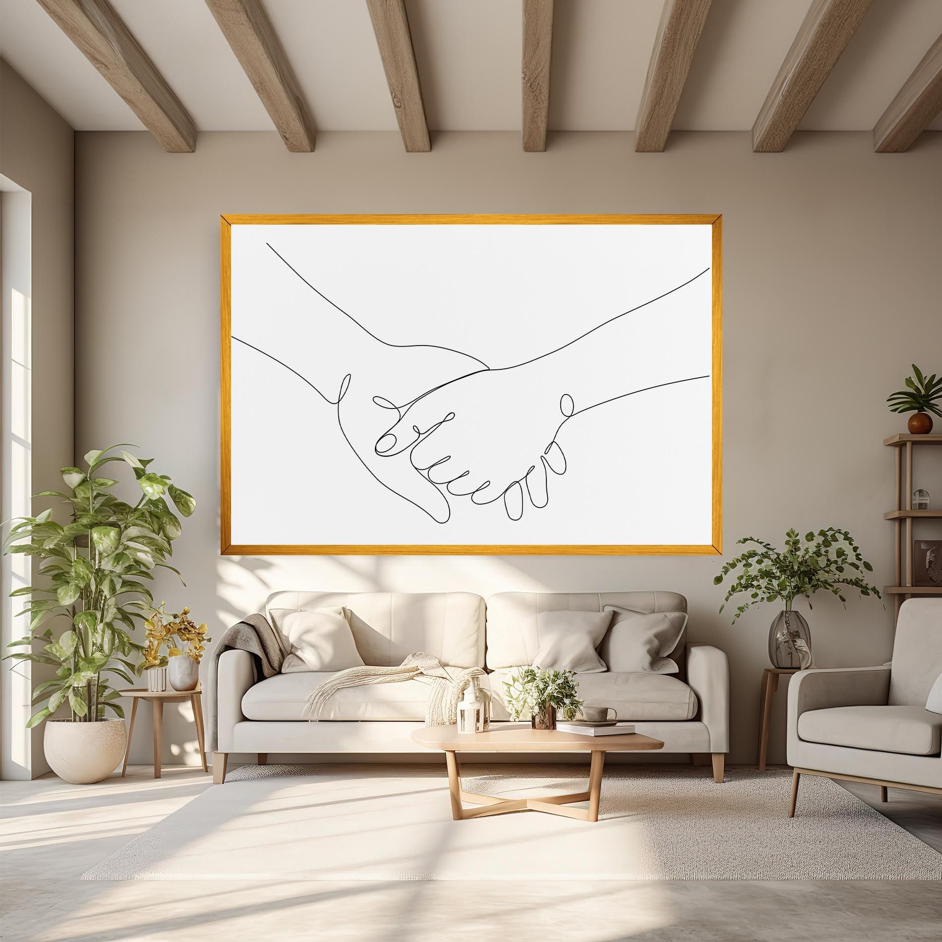 Minimalistic Hands mockup 6
