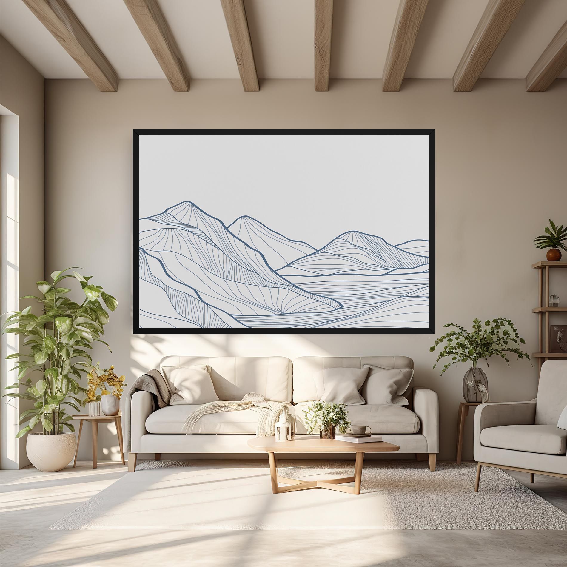 Mountain Blue Line mockup 6