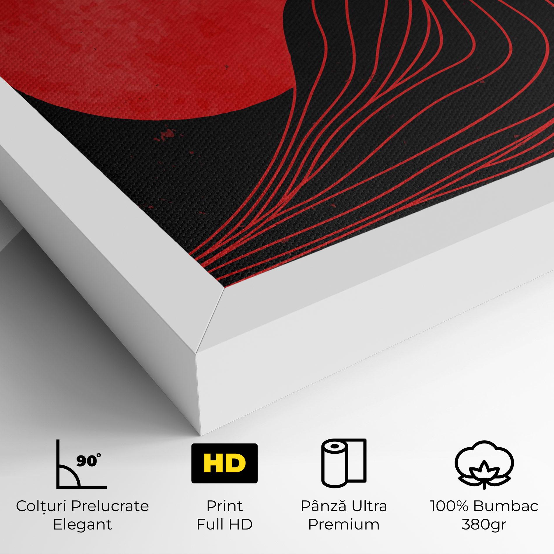 Tablou Canvas Bloody Moon mockup 4