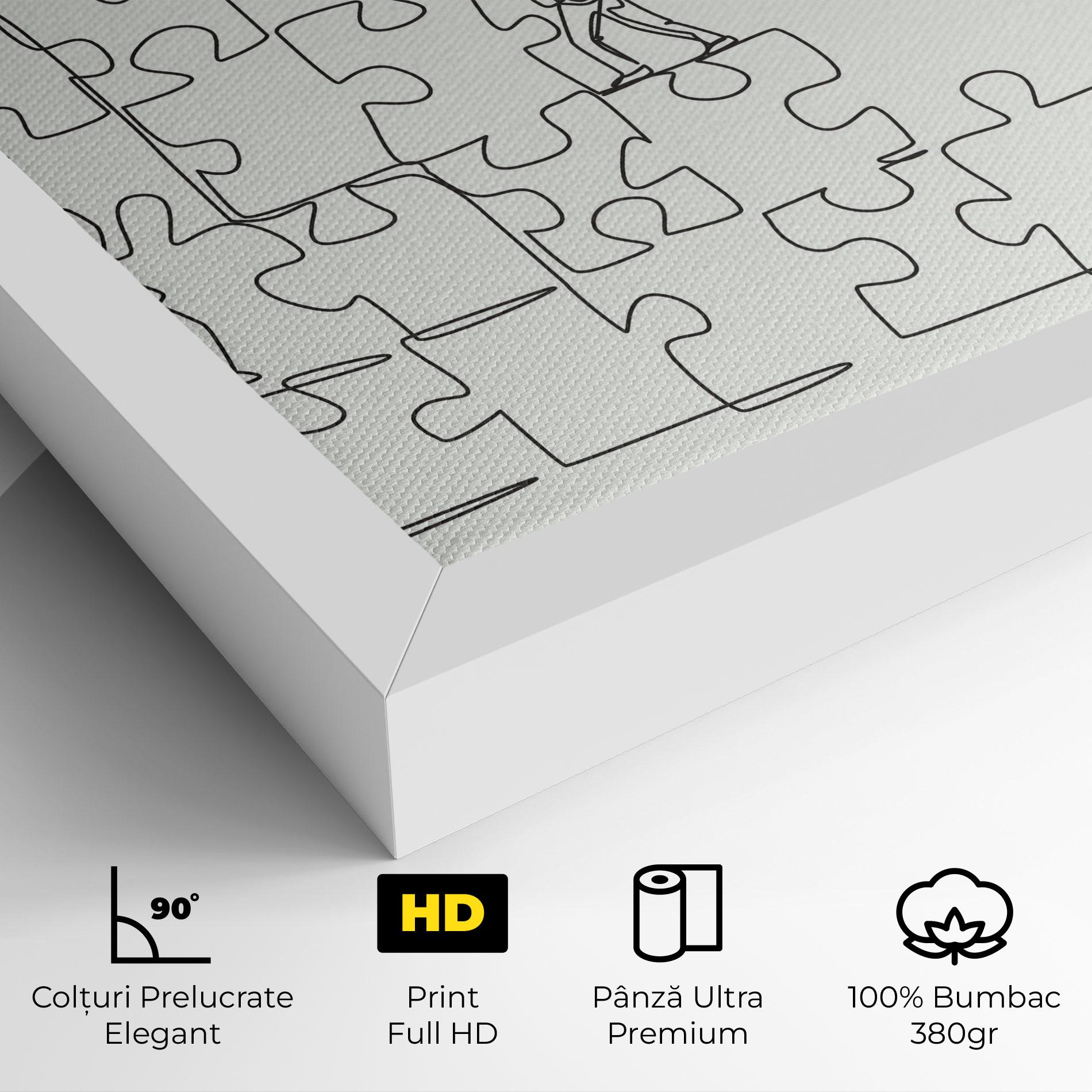 Tablou Canvas Businessman Up mockup 4