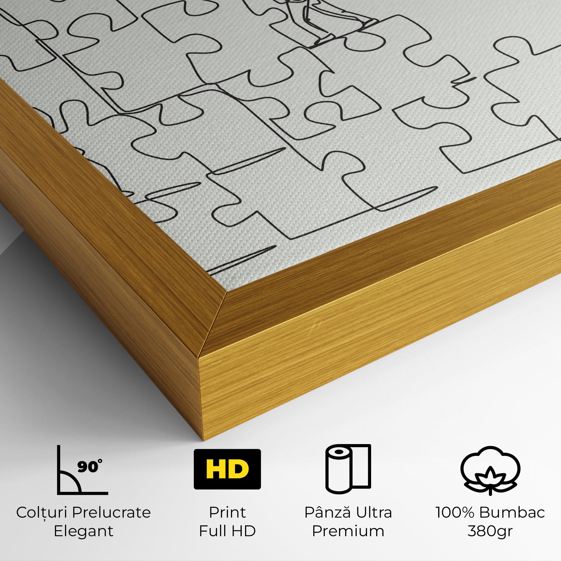 Tablou Canvas Businessman Up mockup 4