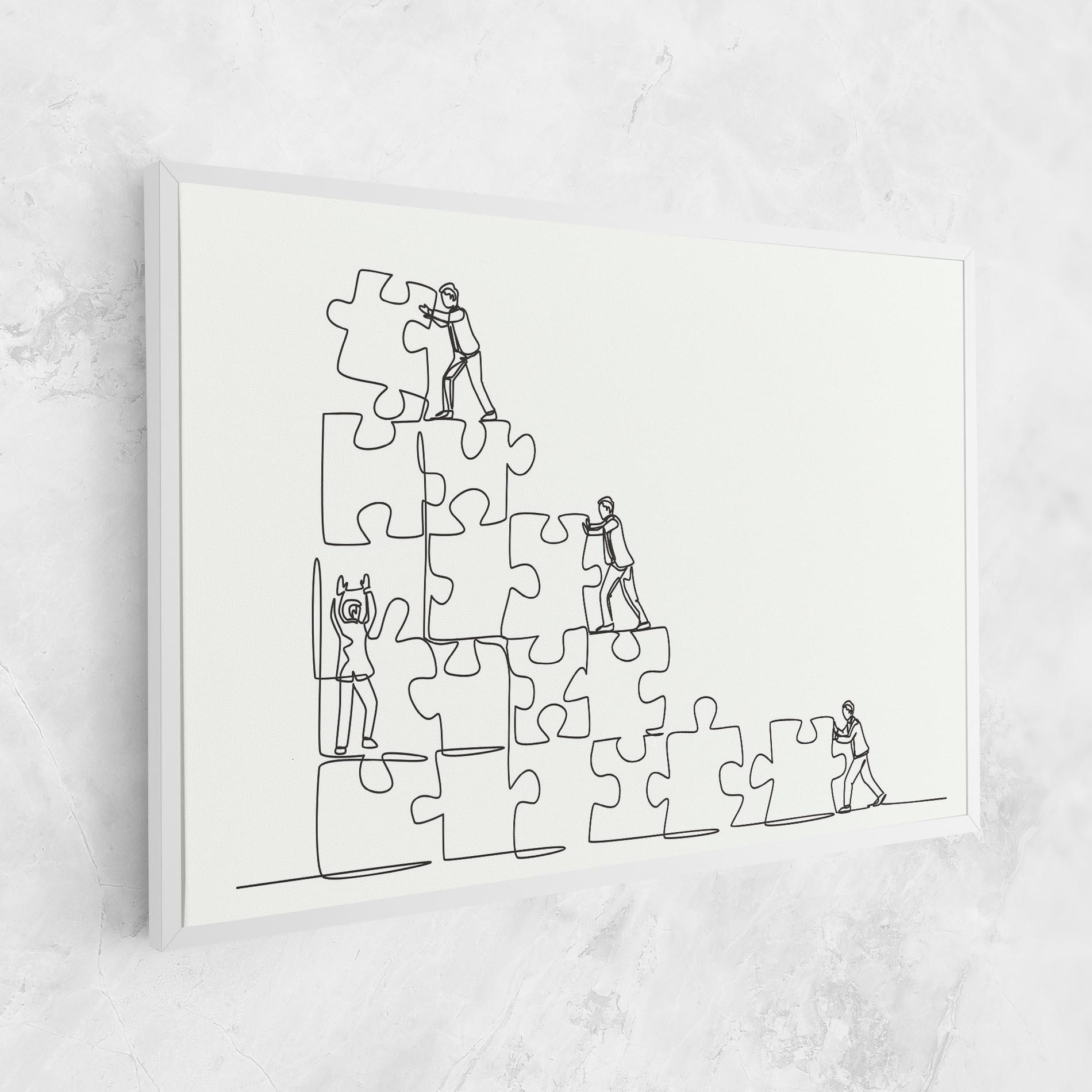 Tablou Canvas Businessman Up mockup 1