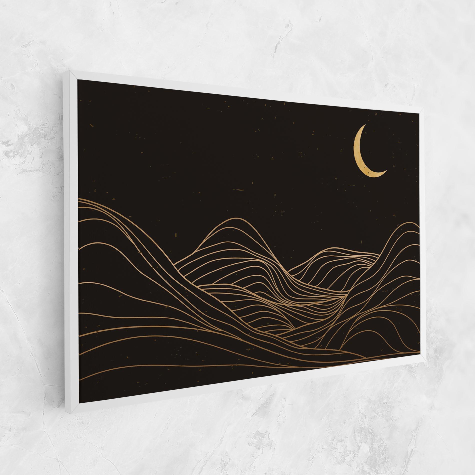 Tablou Canvas Pretty Moon mockup 1