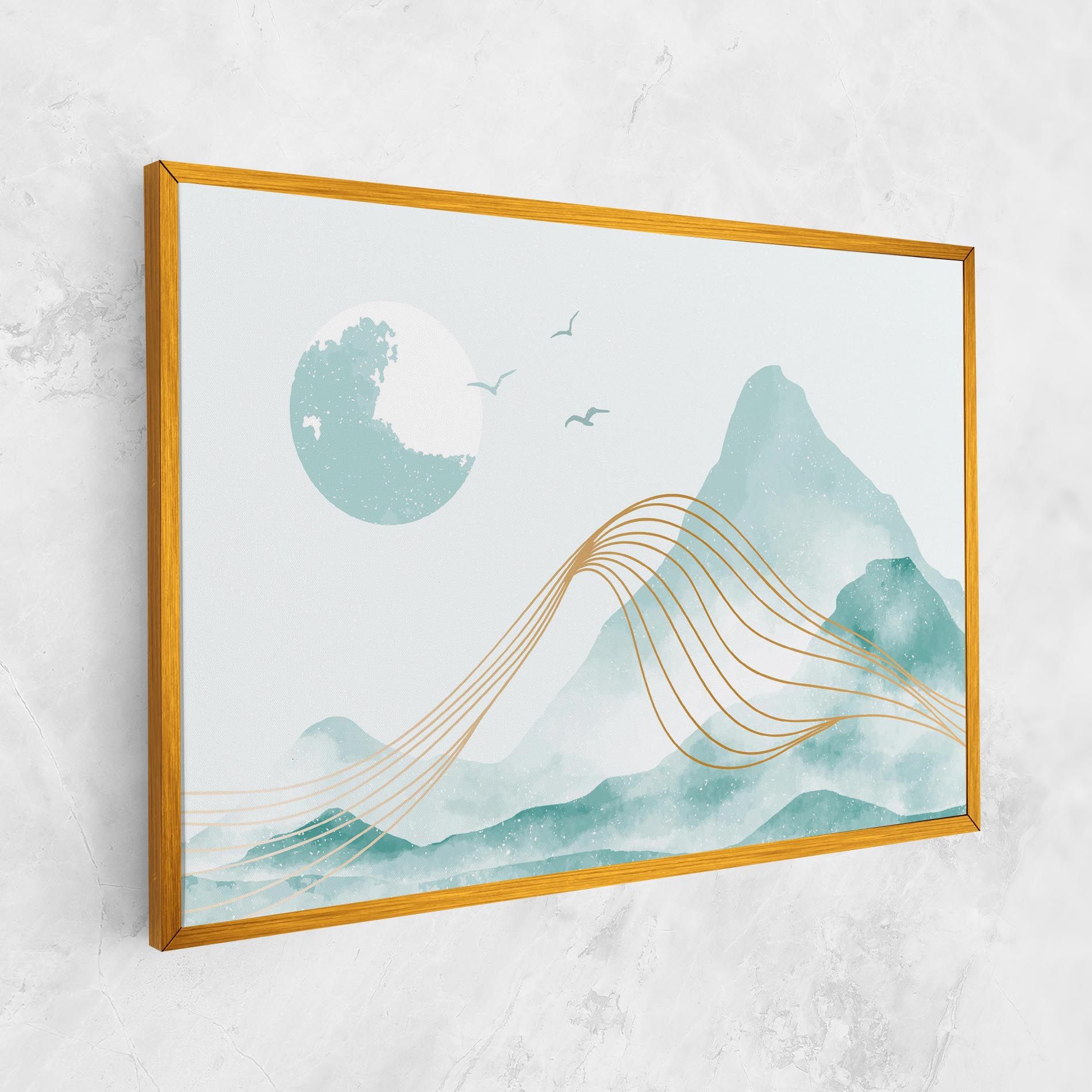 Gold Line Mountain mockup 1