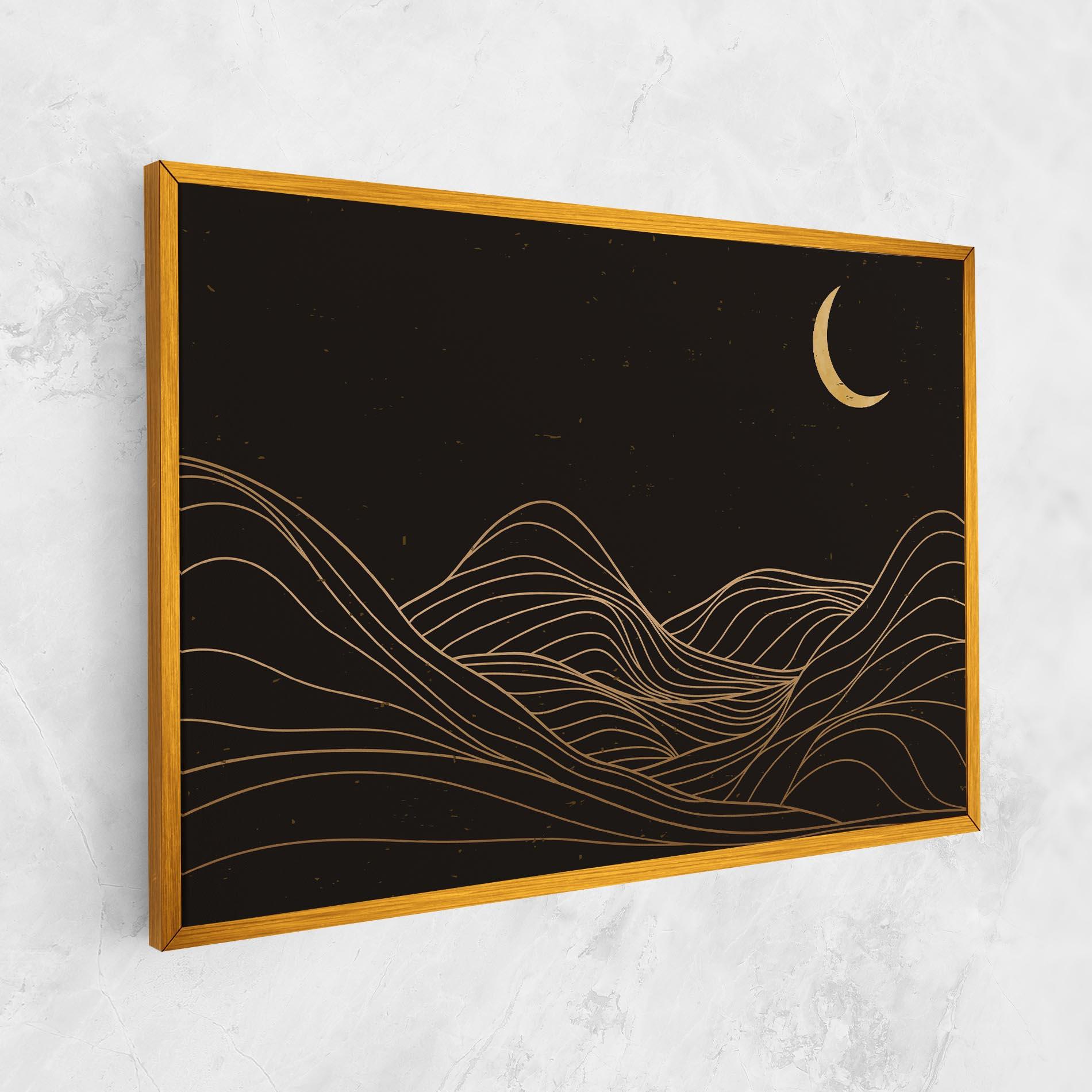 Tablou Canvas Pretty Moon mockup 1