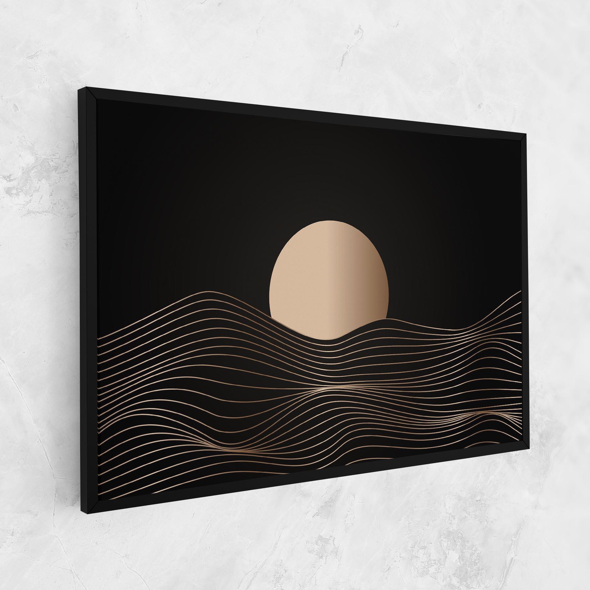 Tablou Canvas Cream Moon mockup 1