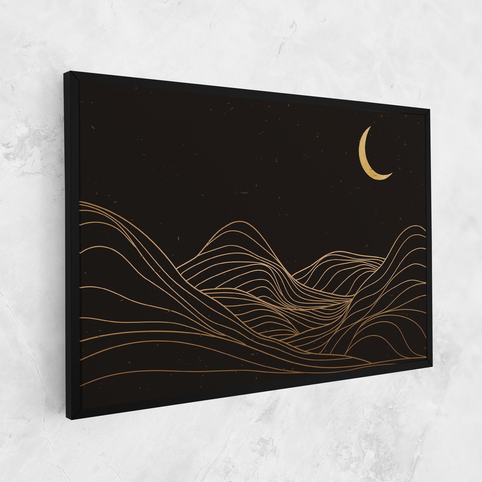 Tablou Canvas Pretty Moon mockup 1