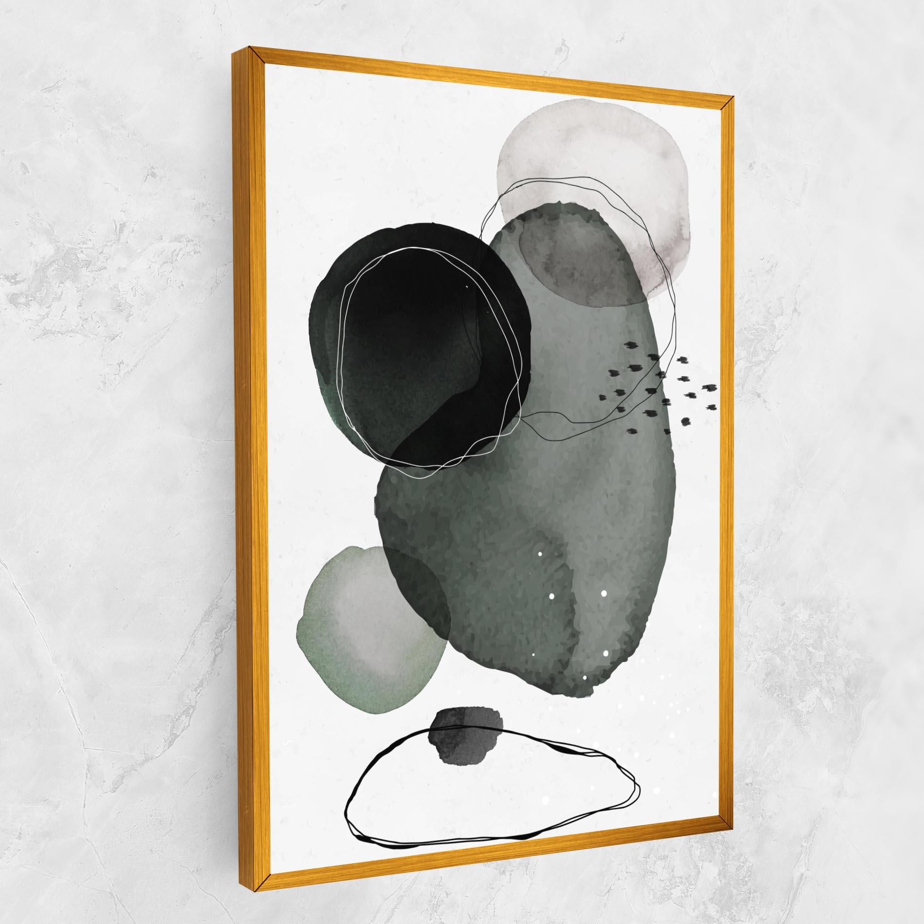 Tablou Canvas Green Watercolor mockup 1