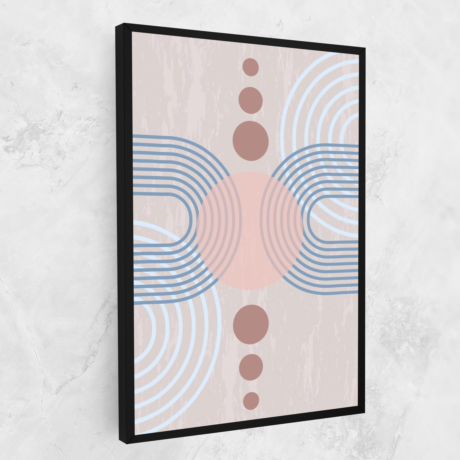 Blue Lines On Pink mockup 1