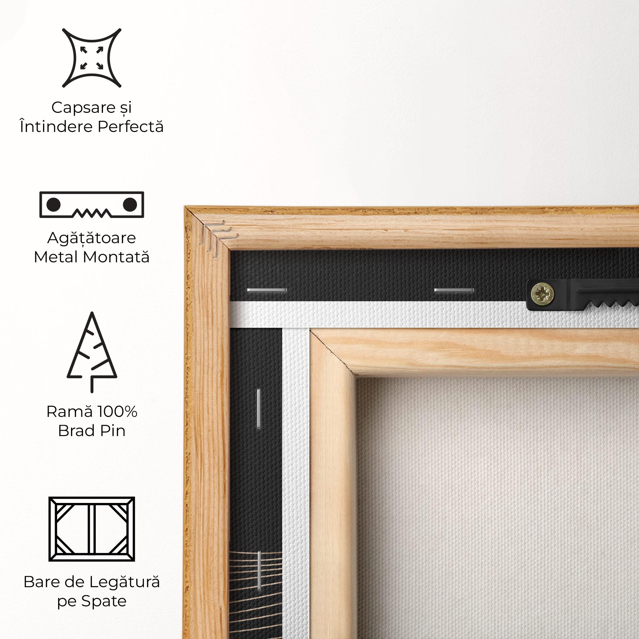 Tablou Canvas Cream Moon mockup 5