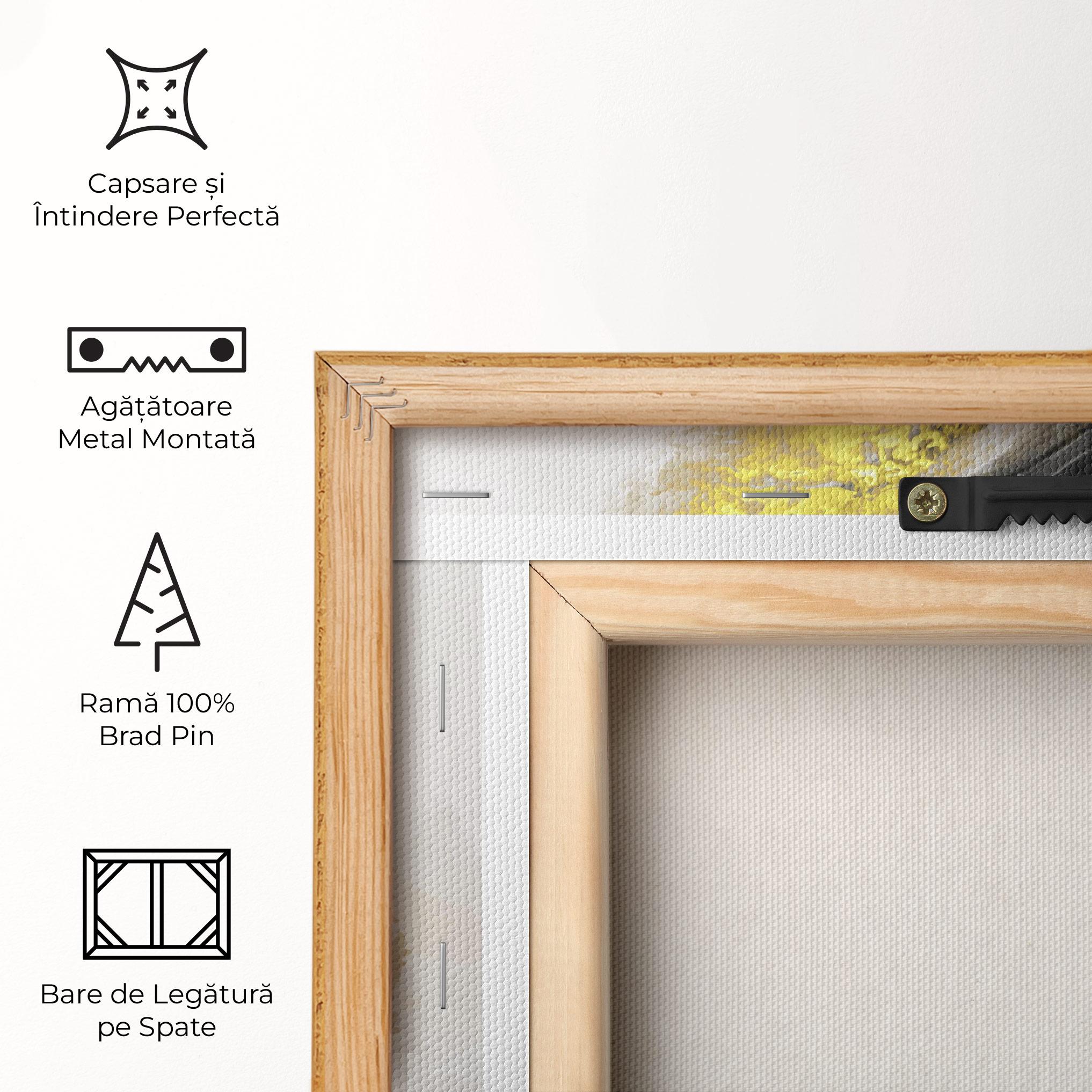 Tablou Canvas Gold Brush mockup 5