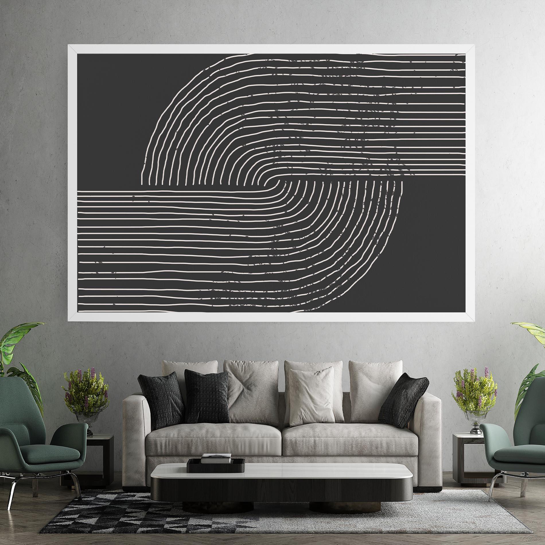 Tablou Canvas Minimalist Circle mockup 7