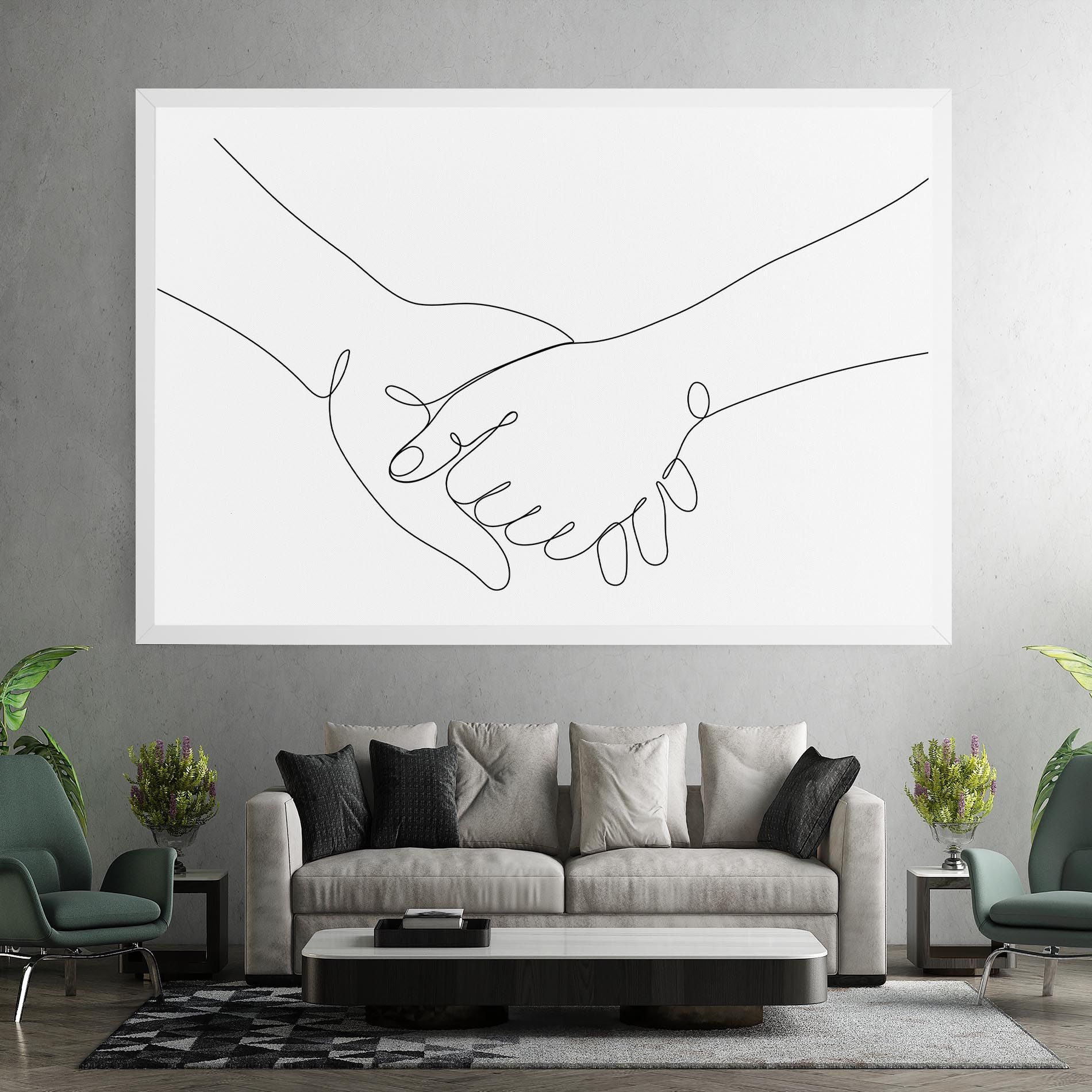 Minimalistic Hands mockup 7