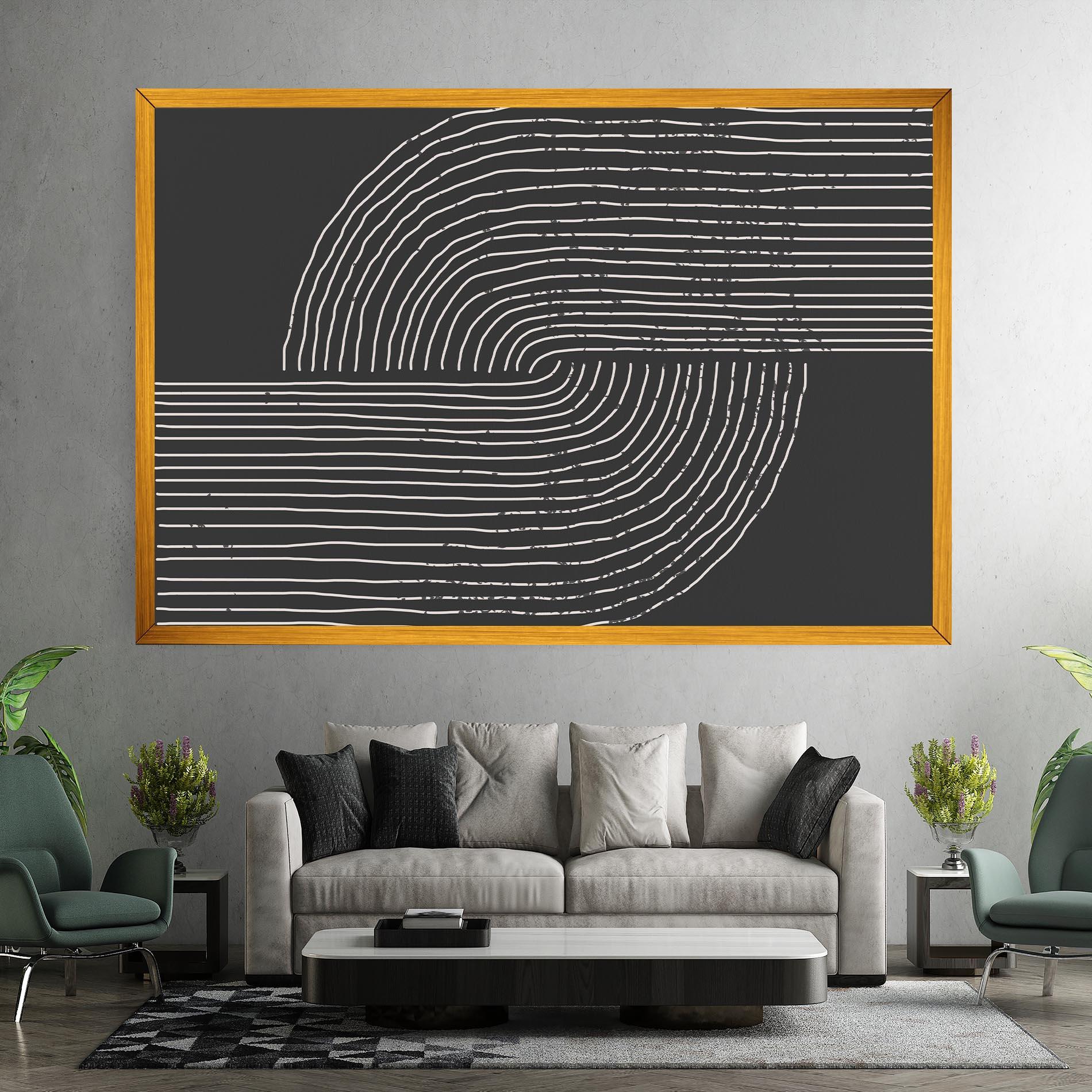 Tablou Canvas Minimalist Circle mockup 7