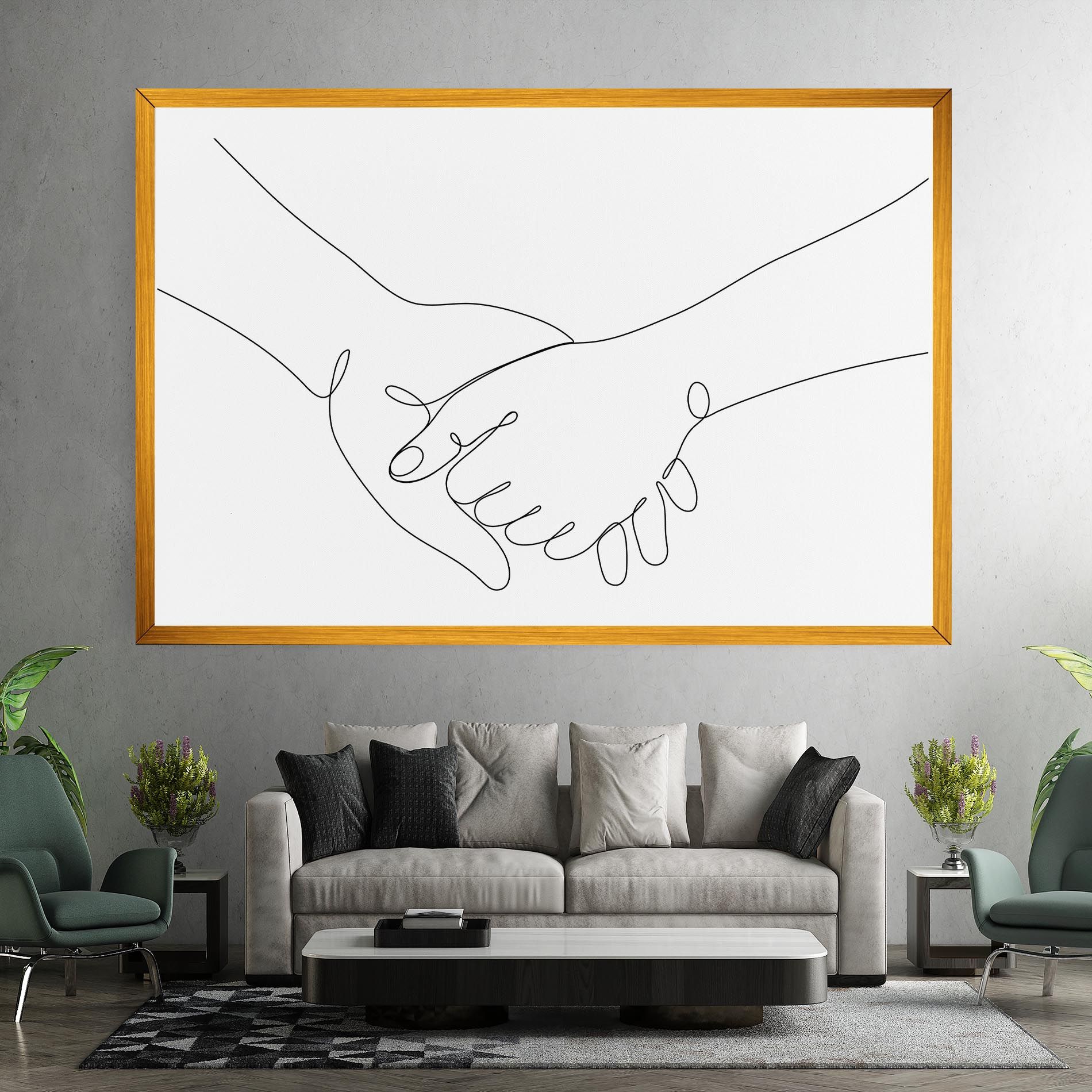 Minimalistic Hands mockup 7
