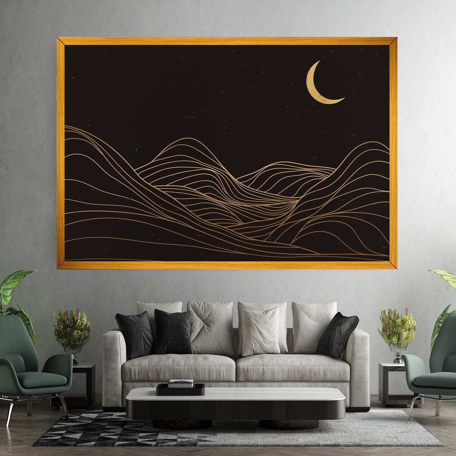 Tablou Canvas Pretty Moon mockup 7