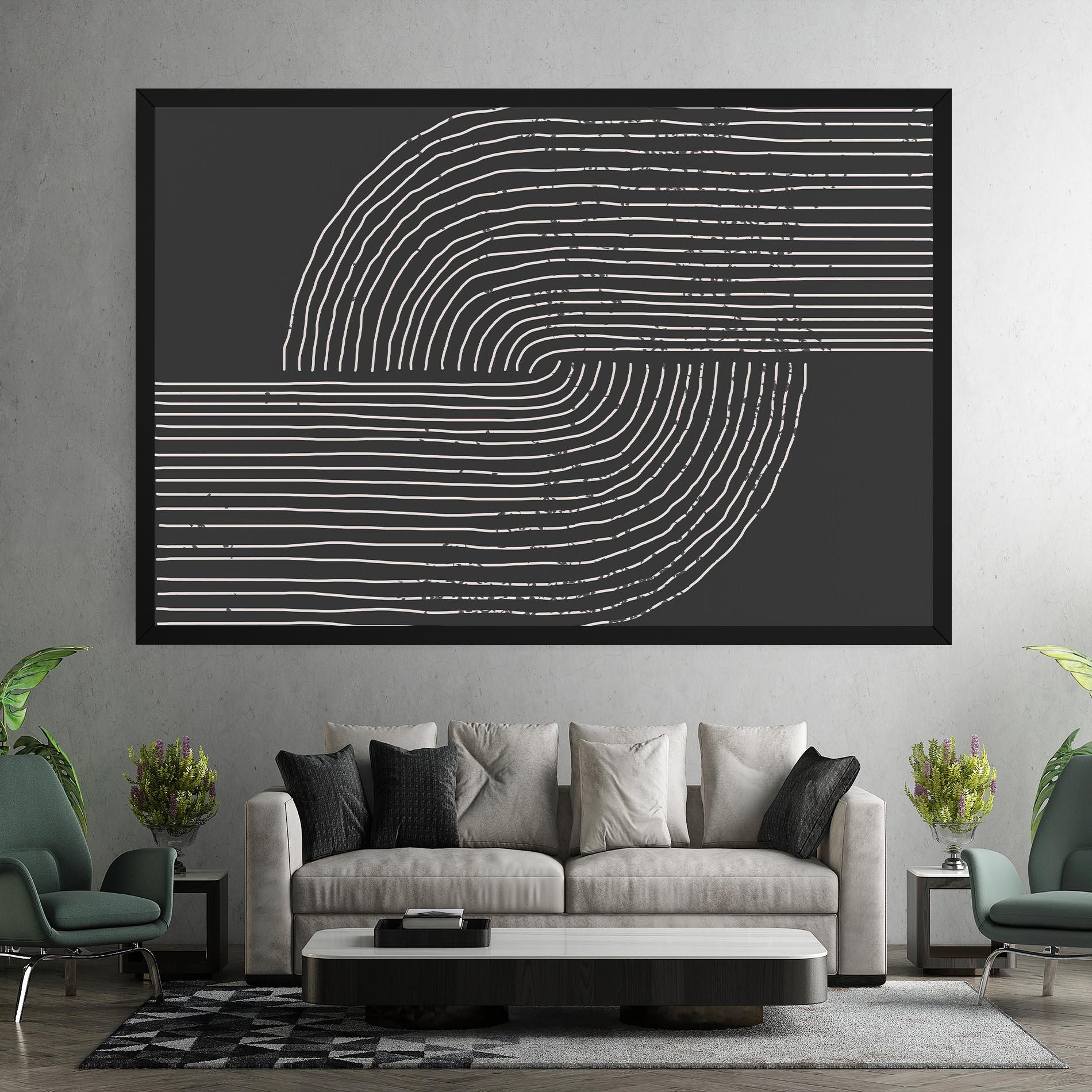 Tablou Canvas Minimalist Circle mockup 7