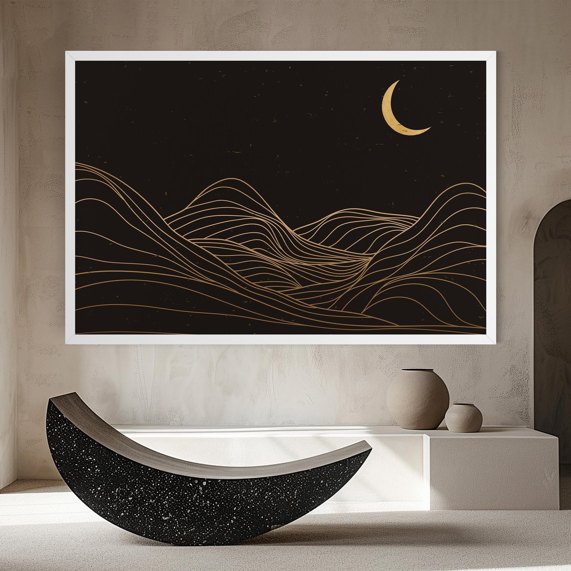 Tablou Canvas Pretty Moon mockup 8