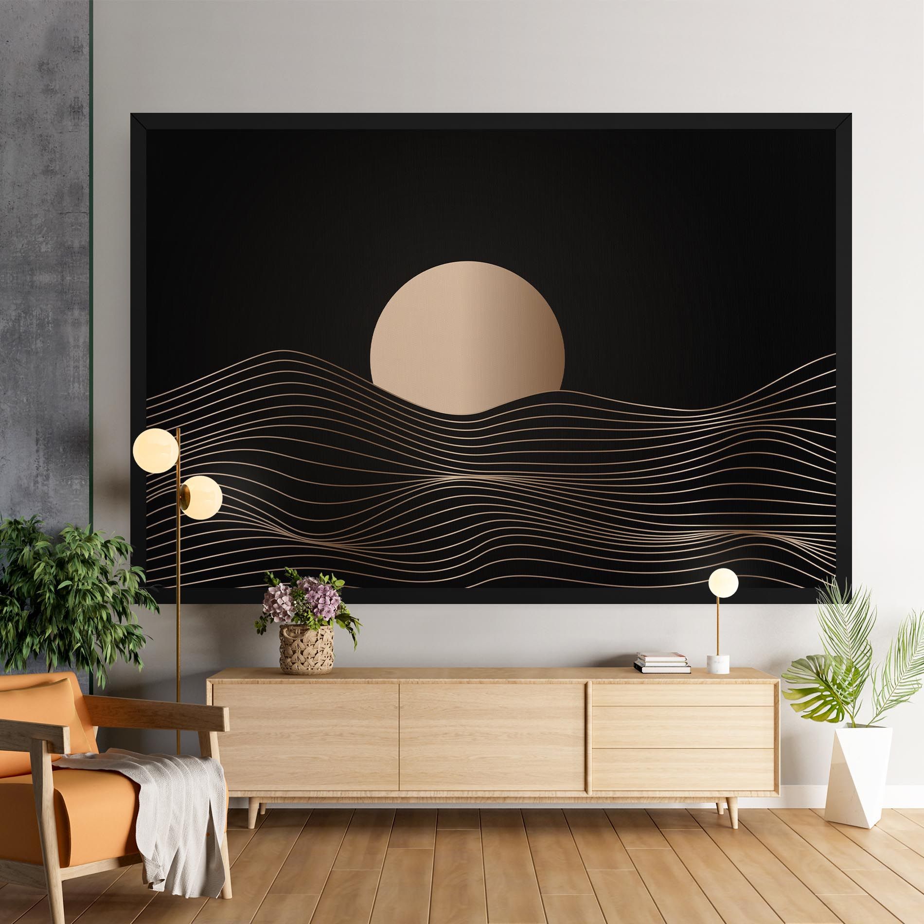 Cream Moon mockup 9
