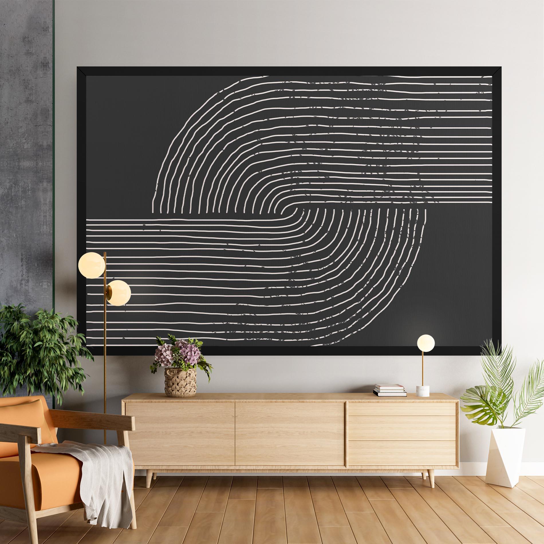 Tablou Canvas Minimalist Circle mockup 9