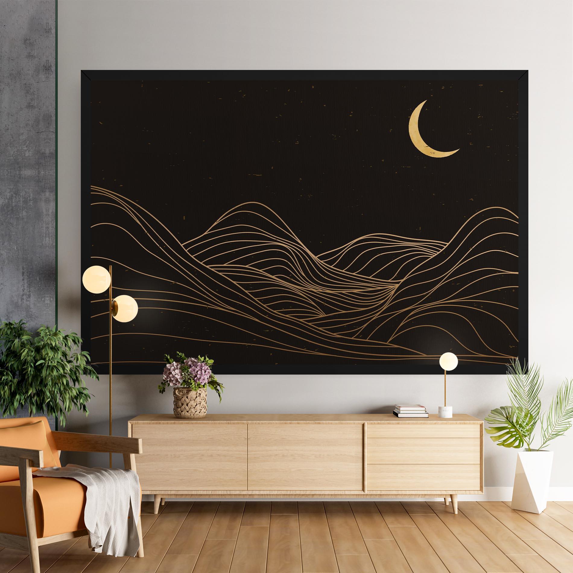 Tablou Canvas Pretty Moon mockup 9