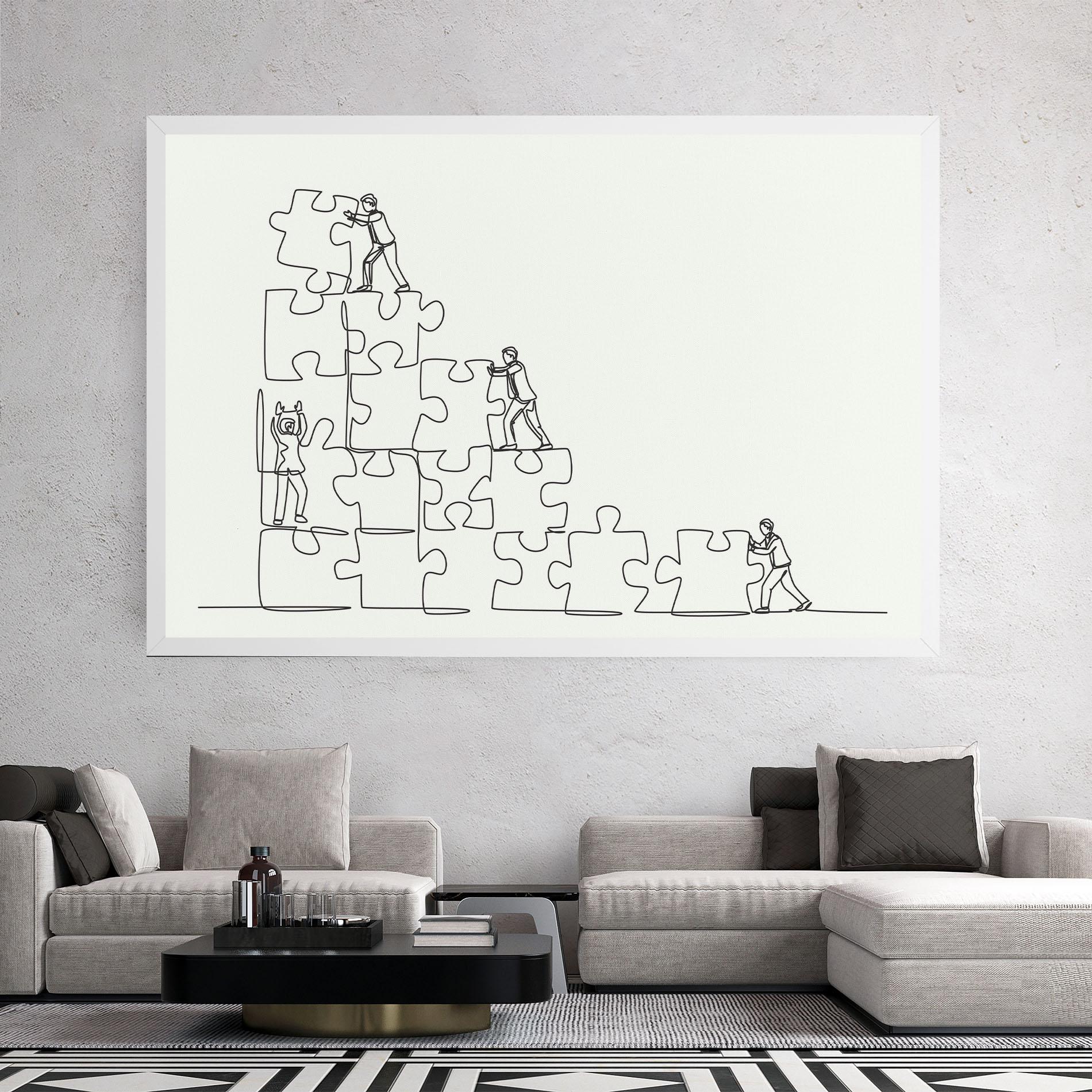 Tablou Canvas Businessman Up mockup 2