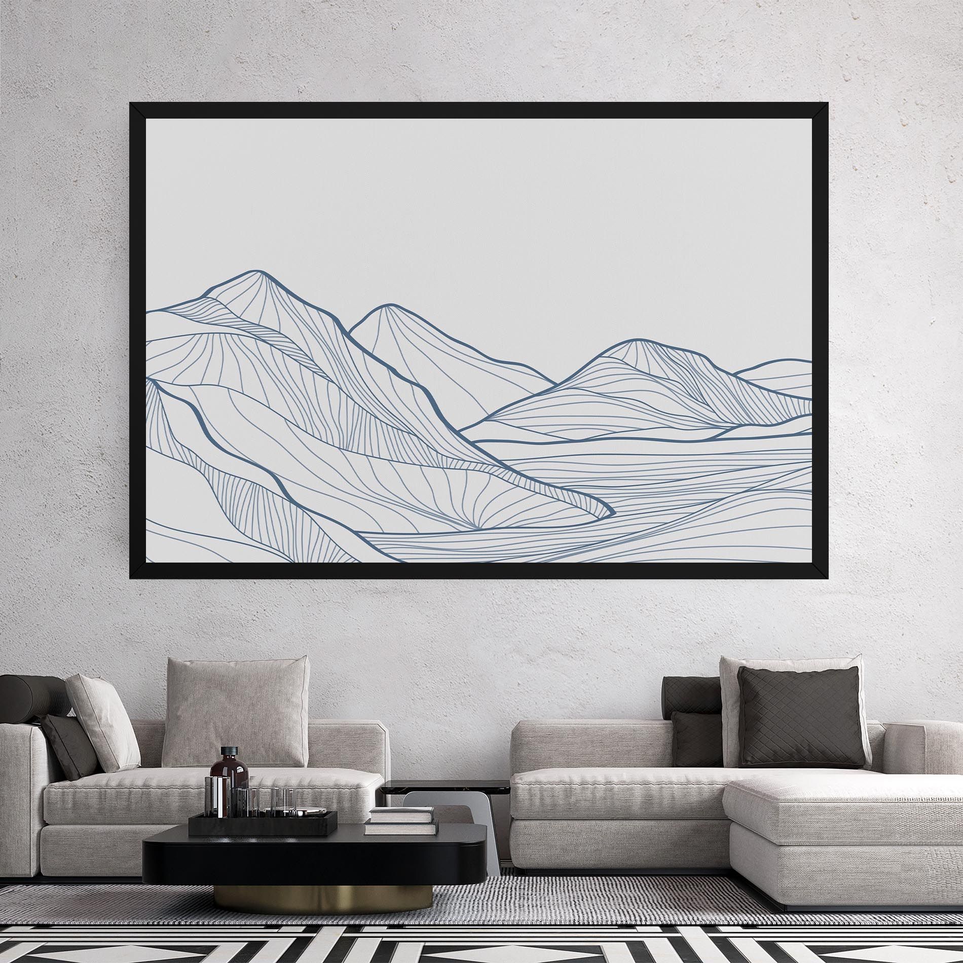 Mountain Blue Line mockup 2