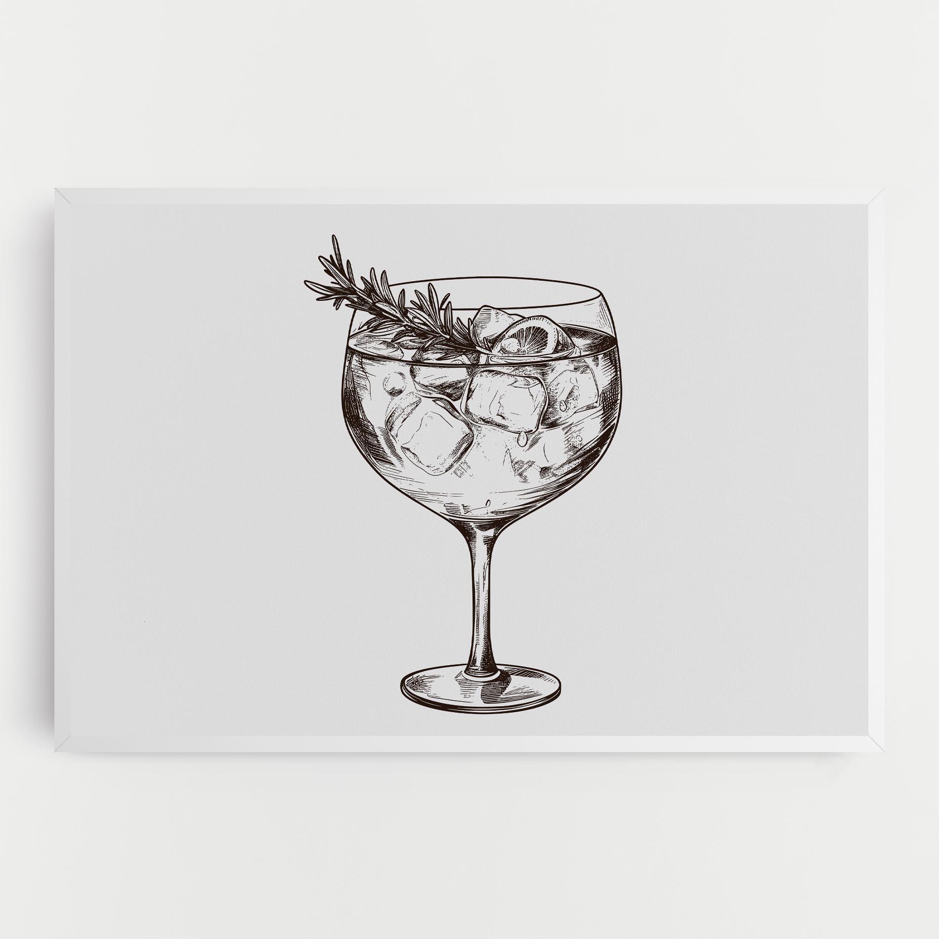 Tablou Canvas Gintonic mockup 0