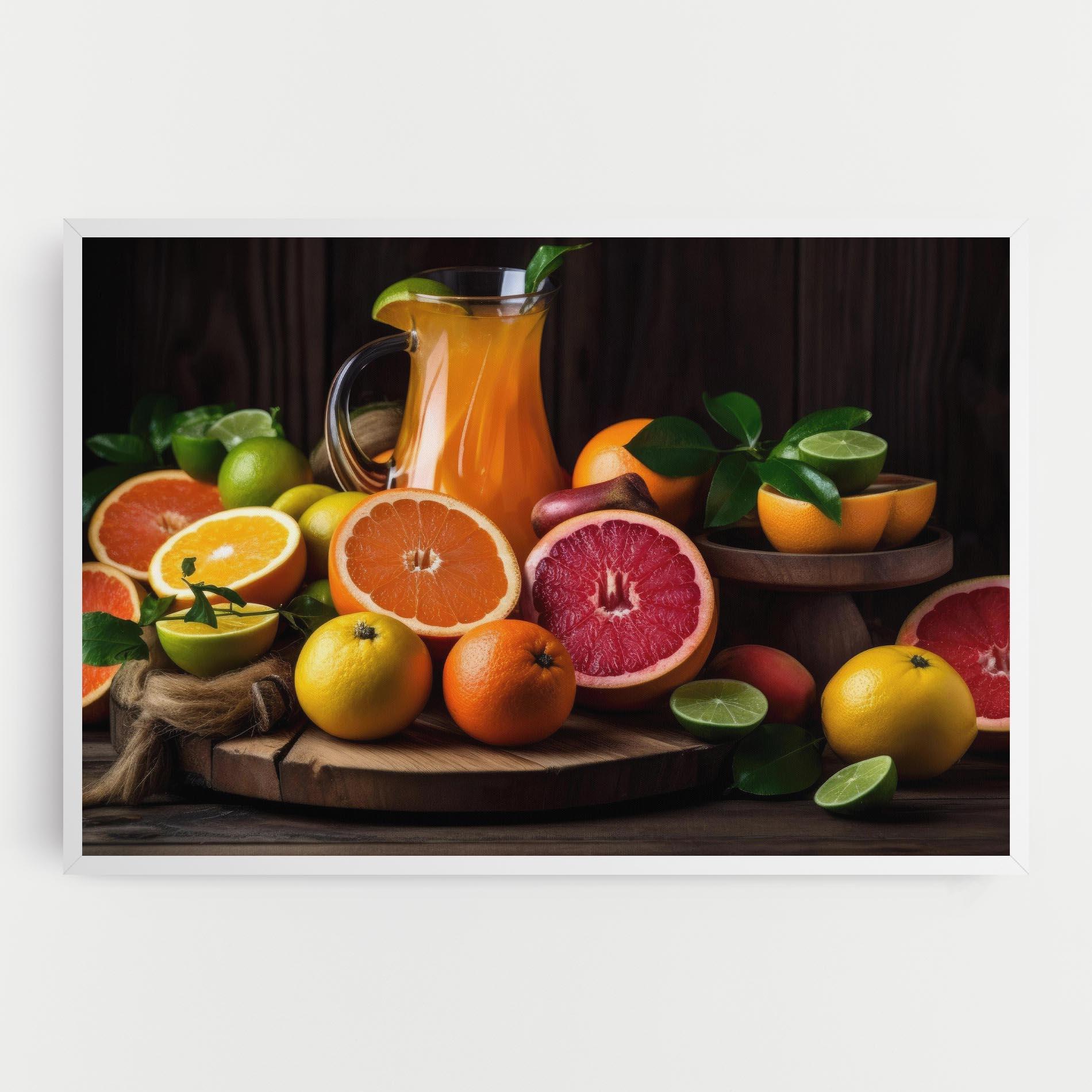 Tablou Canvas Glass Of Orange Juice mockup 0