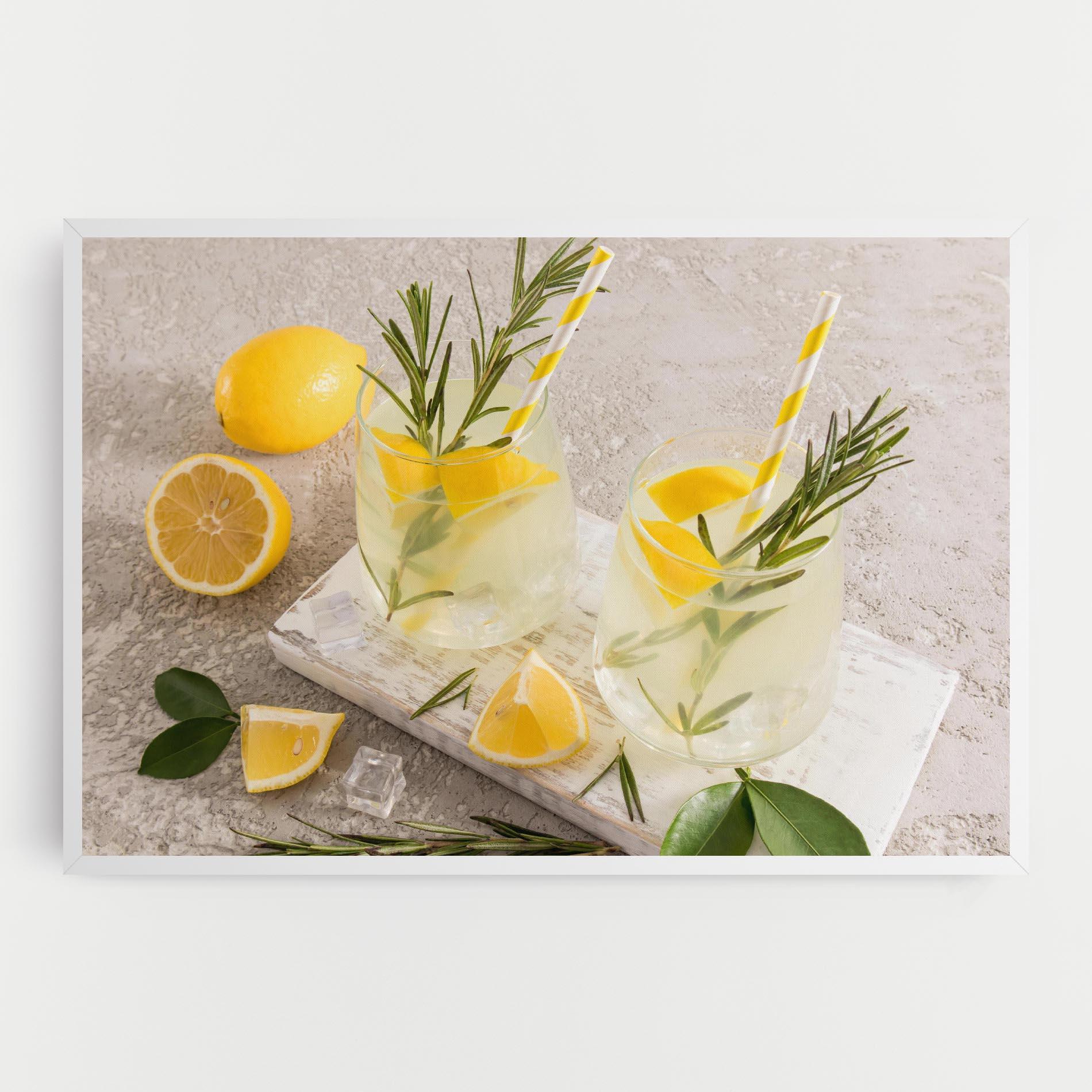 Tablou Canvas Homemade Rosemary Drink mockup 0
