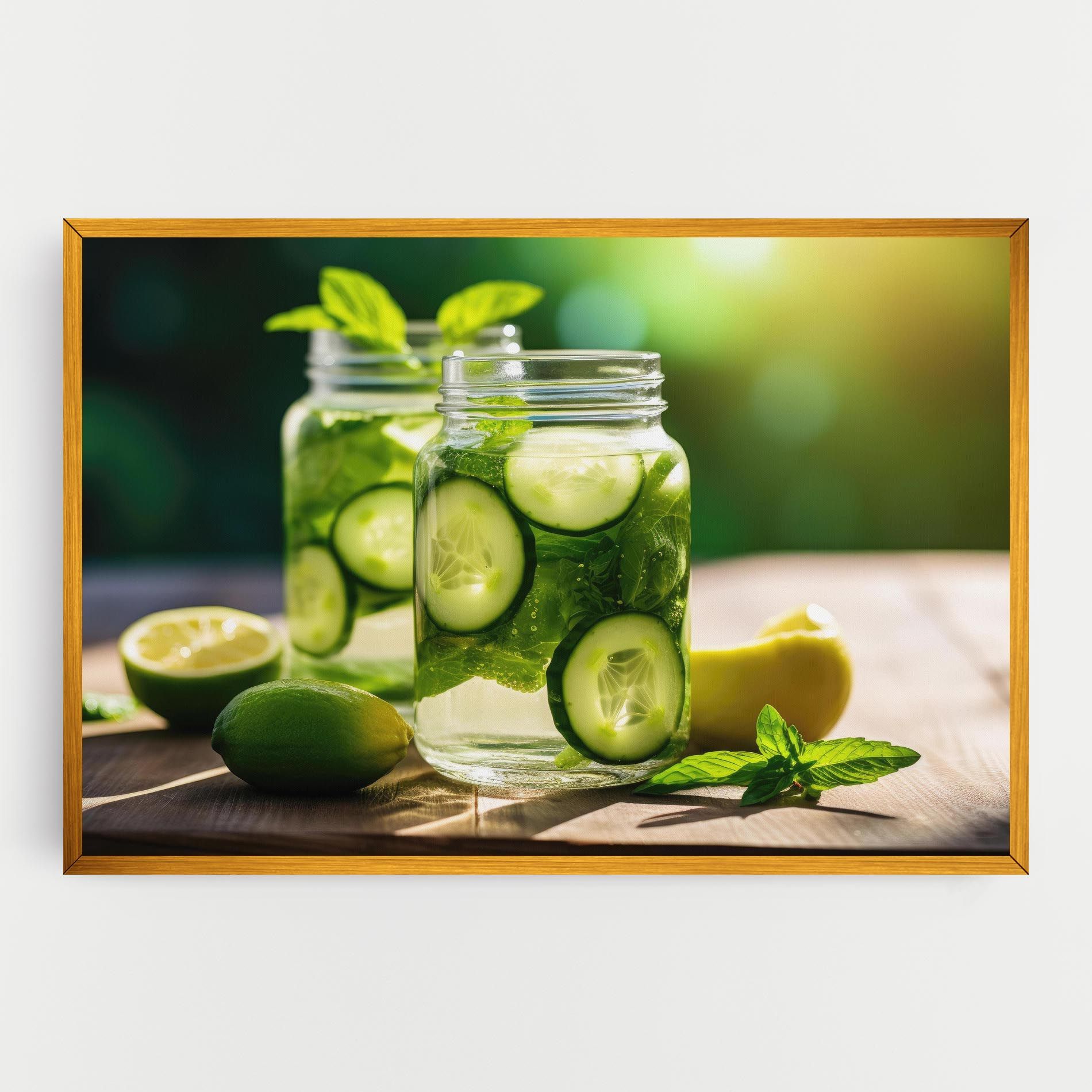 Cold Drink Cucumber mockup 0