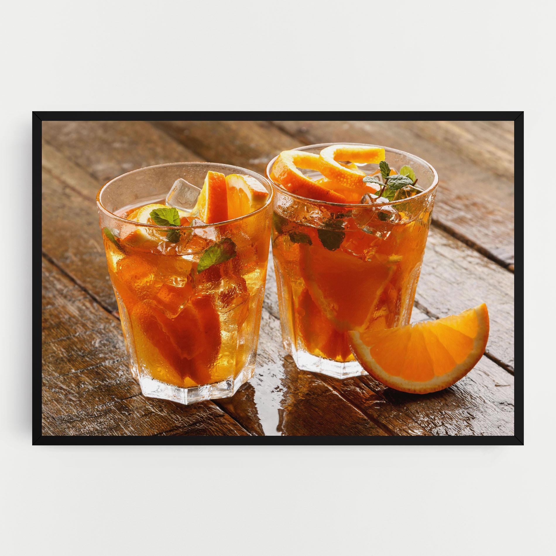 Tablou Canvas Orange Lemonade mockup 0