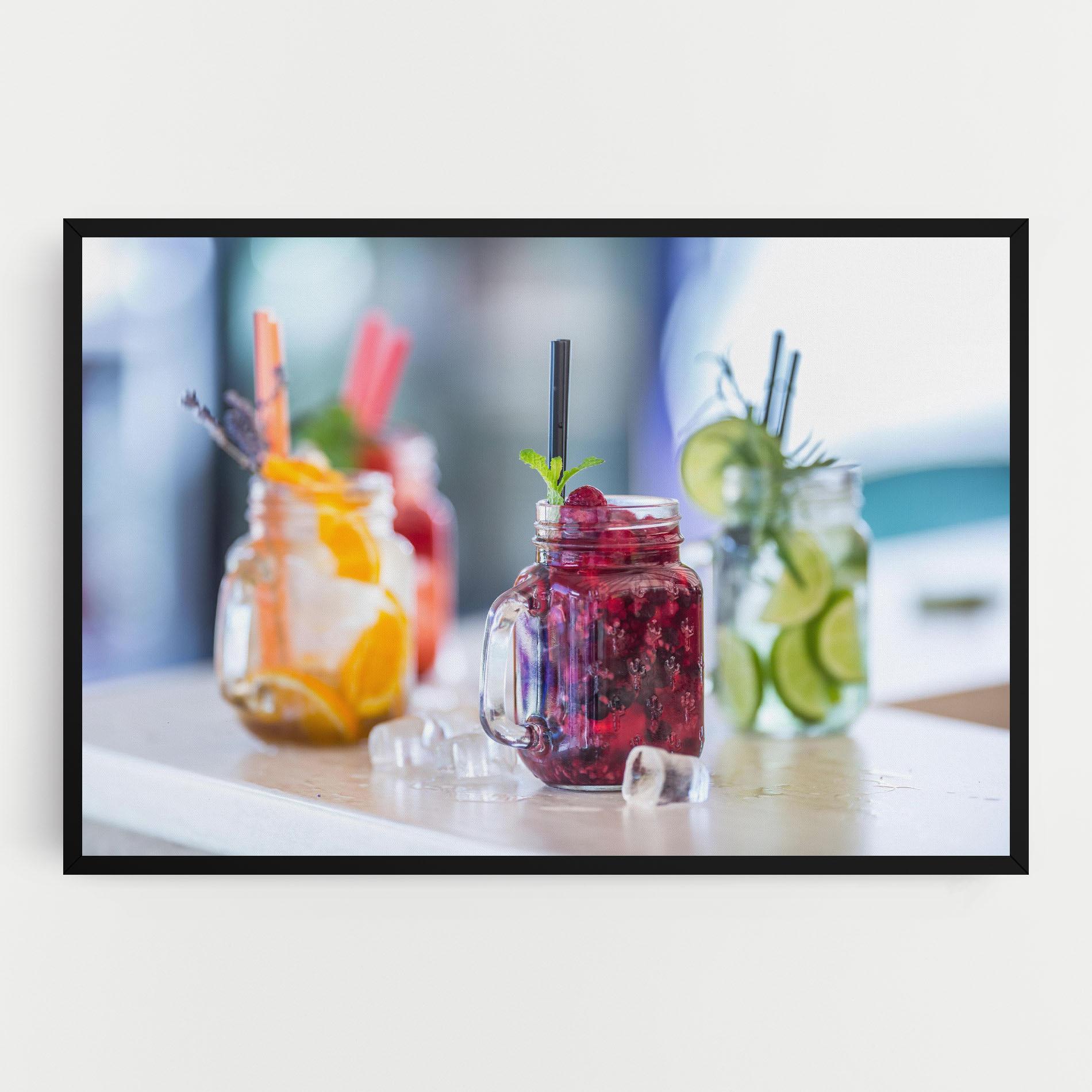 Tablou Canvas Orange Lime Lemonades mockup 0